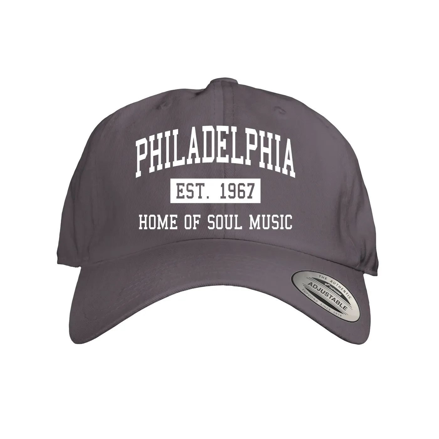 Merchbar Music Life Music Life Hat | Philadelphia Home of Soul Music Est. 1967 Music Life Dad Hat