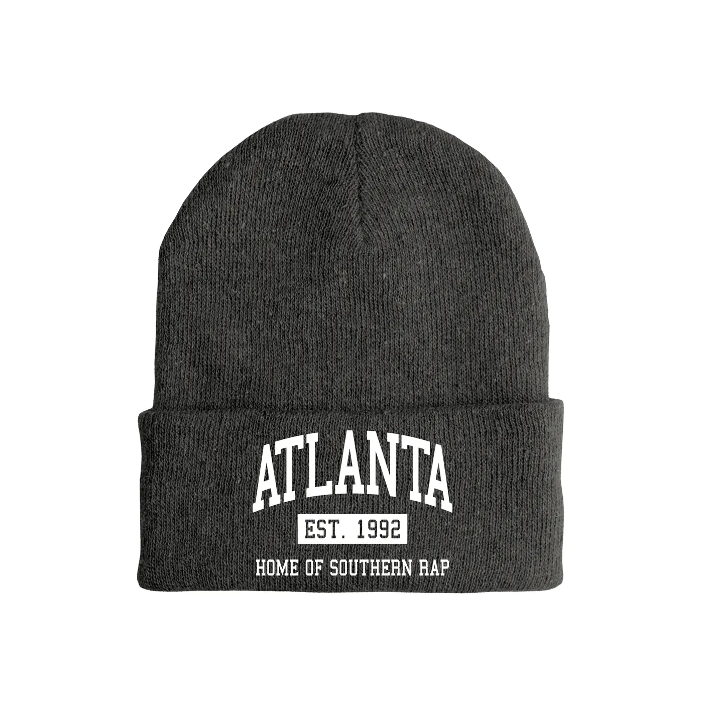 Merchbar Music Life Music Life Hat | Atlanta Home of Southern Rap Est. 1992 Music Life Beanie Hat