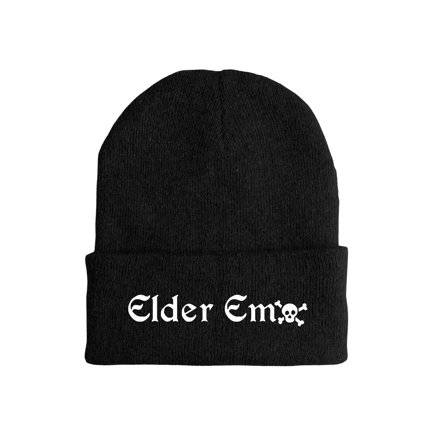 Merchbar Music Life Music Life Hat | Elder Emo Music Life Beanie Hat