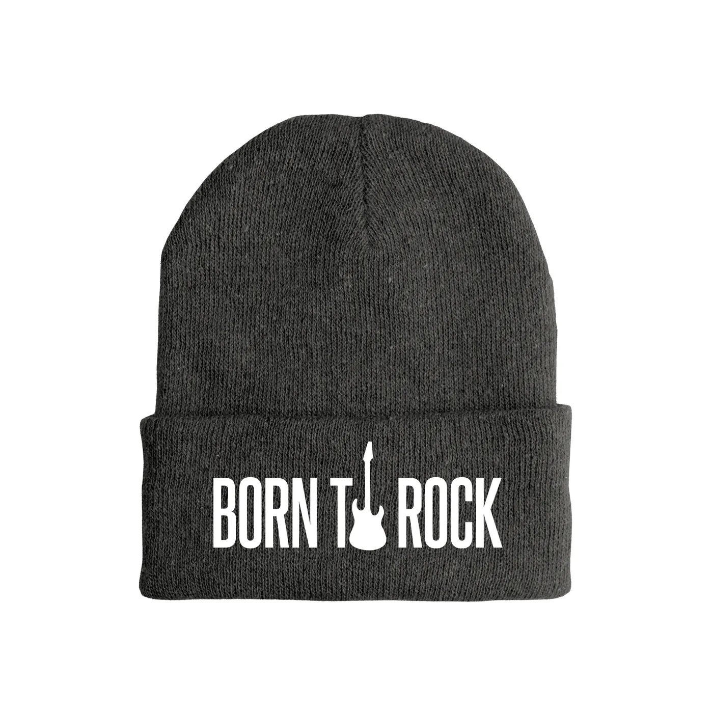 Merchbar Music Life Music Life Hat | Born To Rock Music Life Beanie Hat