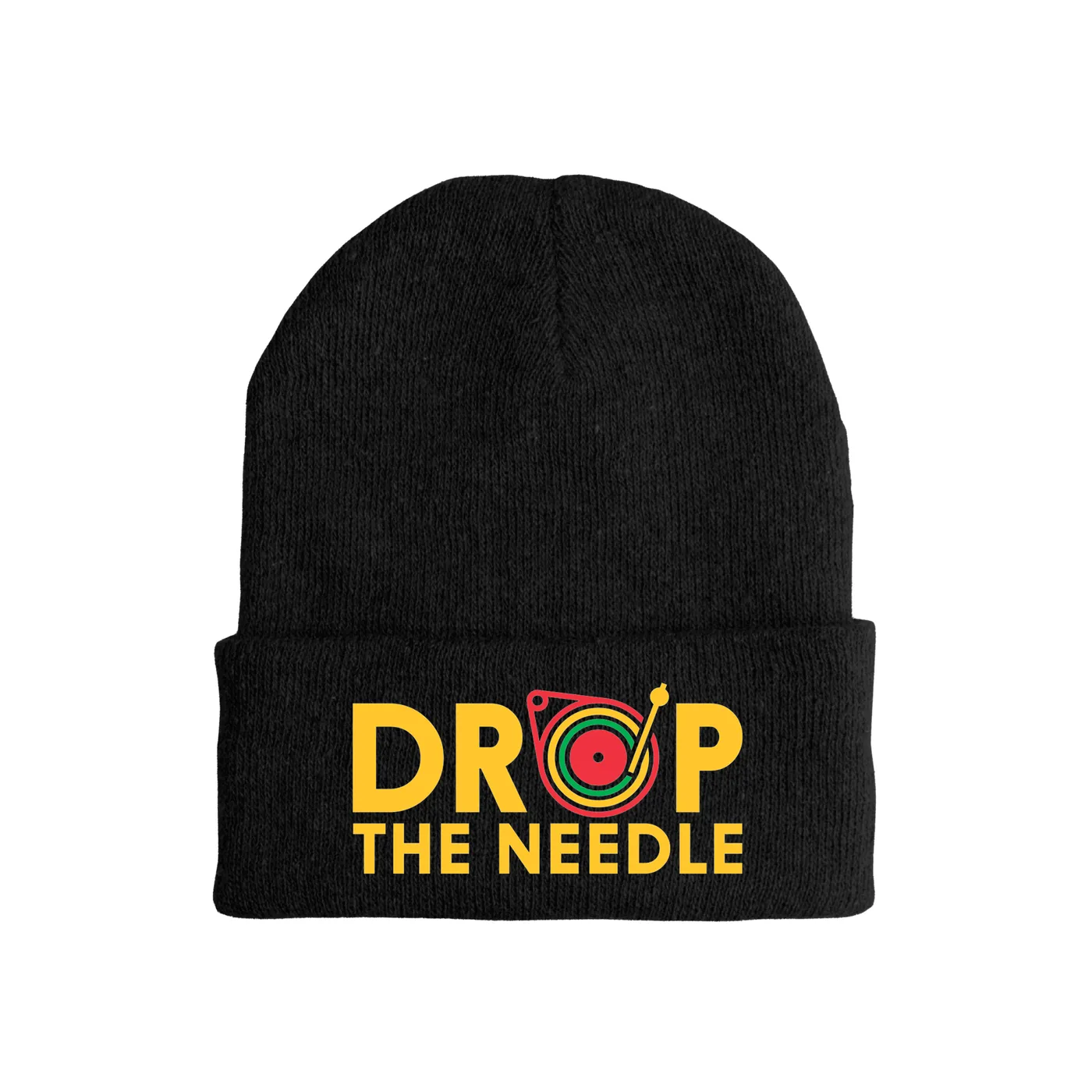 Merchbar Music Life Music Life Hat | Drop the Needle Music Life Beanie Hat