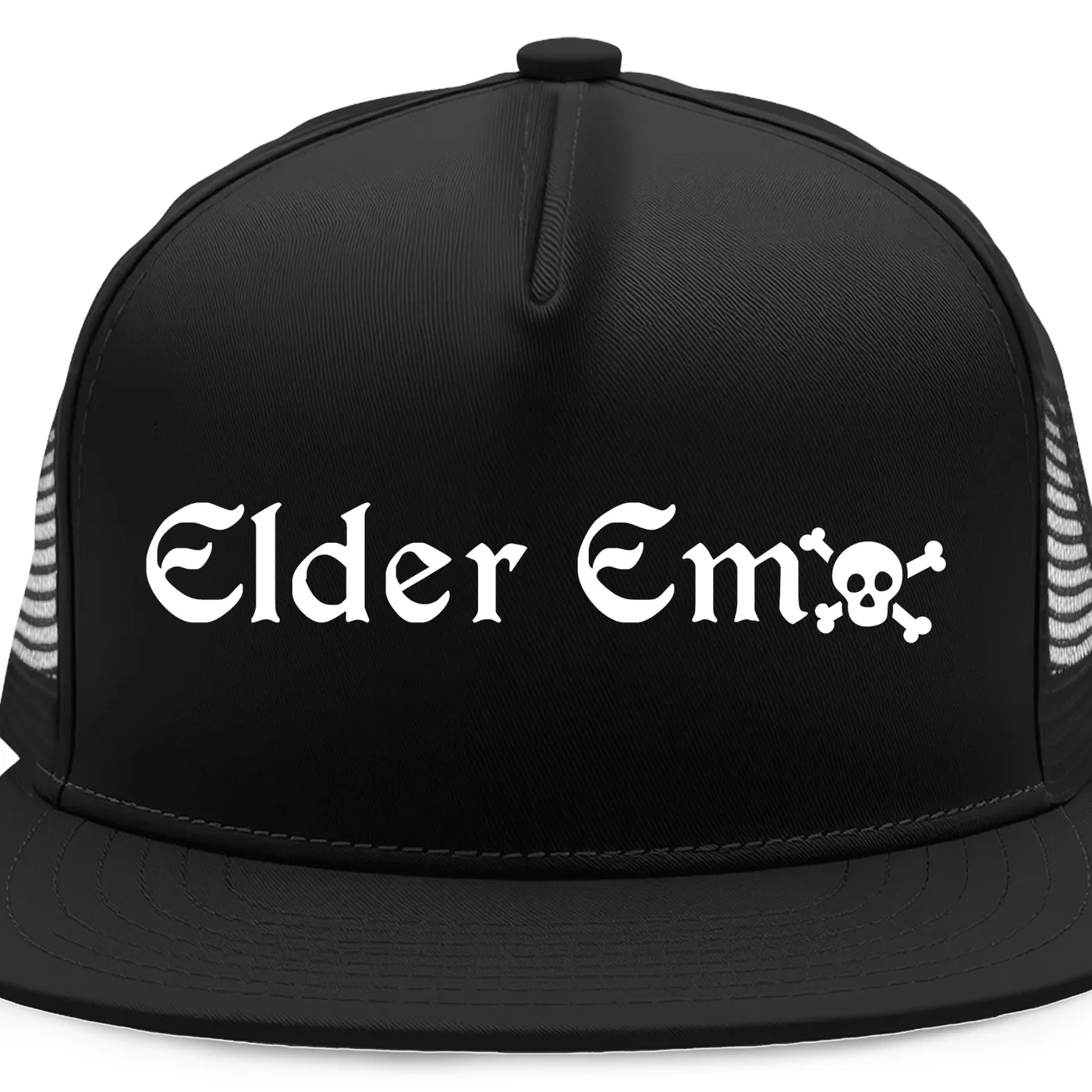 Merchbar Music Life Music Life Hat | Elder Emo Music Life Trucker Hat