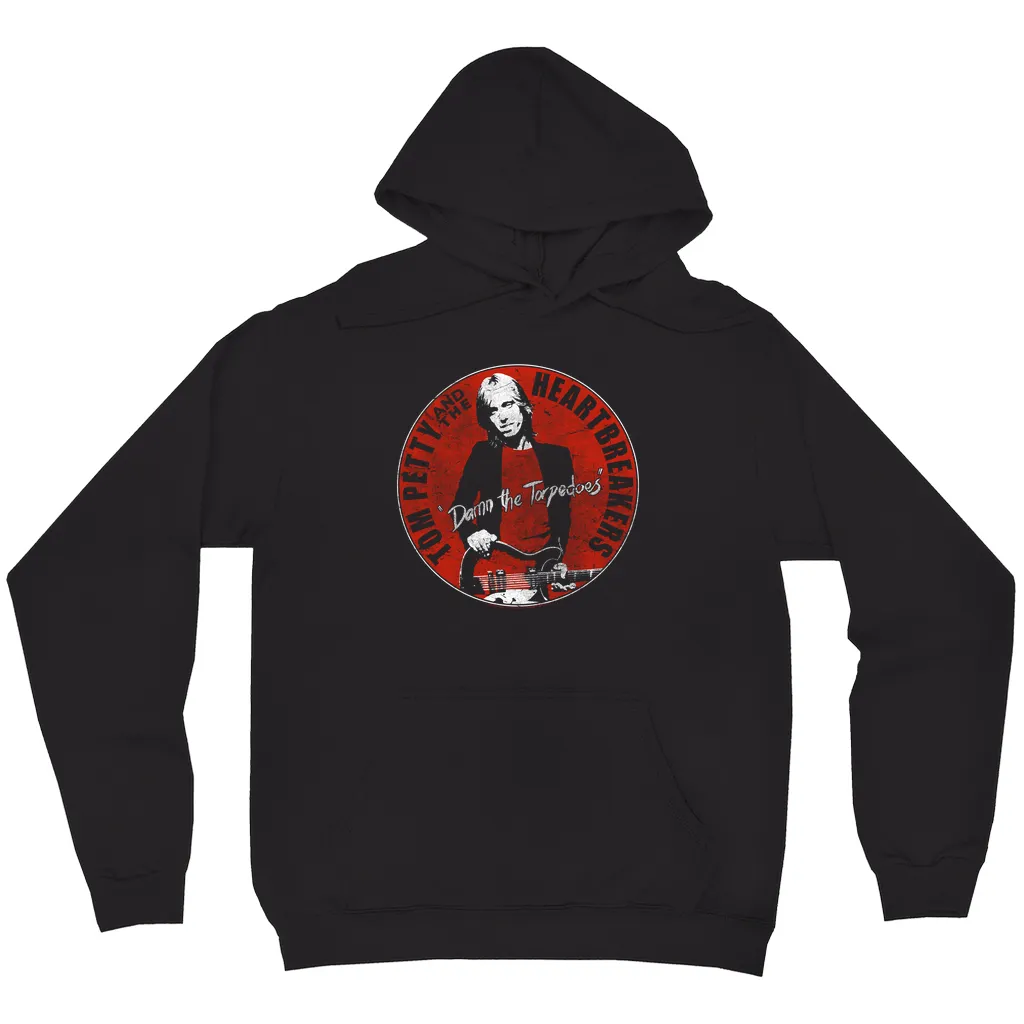 Hoodie | Damn The Torpedoes Image Distressed Hoodie