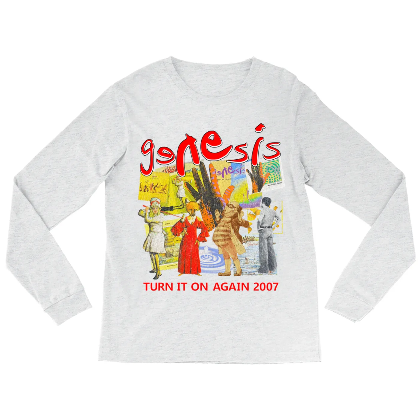 Genesis Long Sleeve Shirt | Turn It On Again Tour 2007 Genesis Shirt
