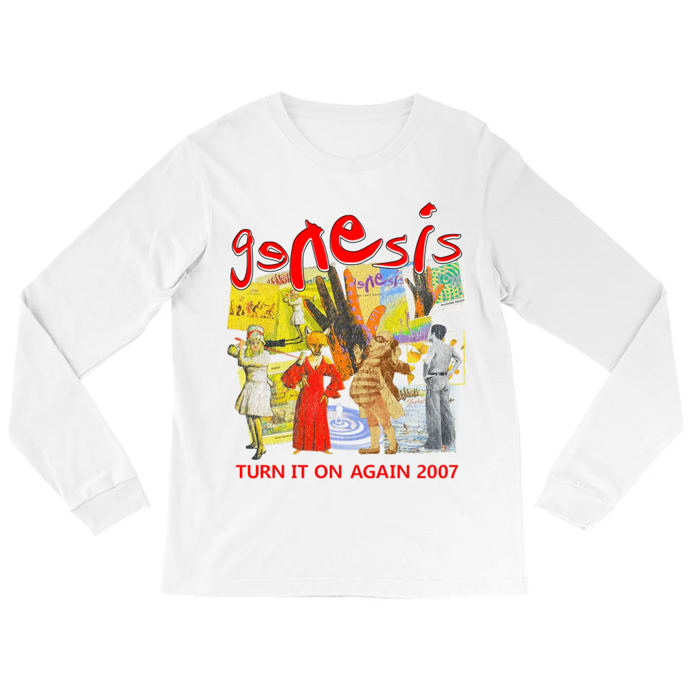 Genesis Long Sleeve Shirt | Turn It On Again Tour 2007 Genesis Shirt