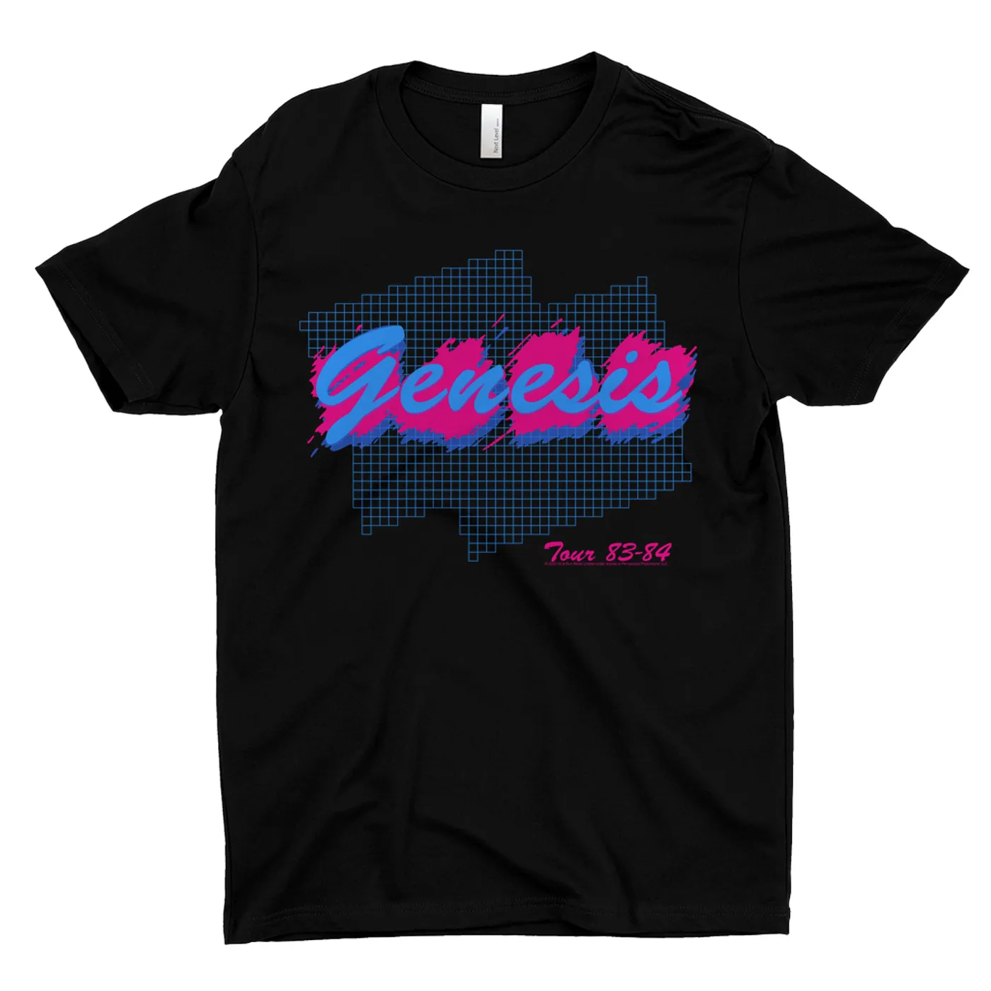 Genesis T-Shirt | Neon 1984-84 Tour Genesis Shirt