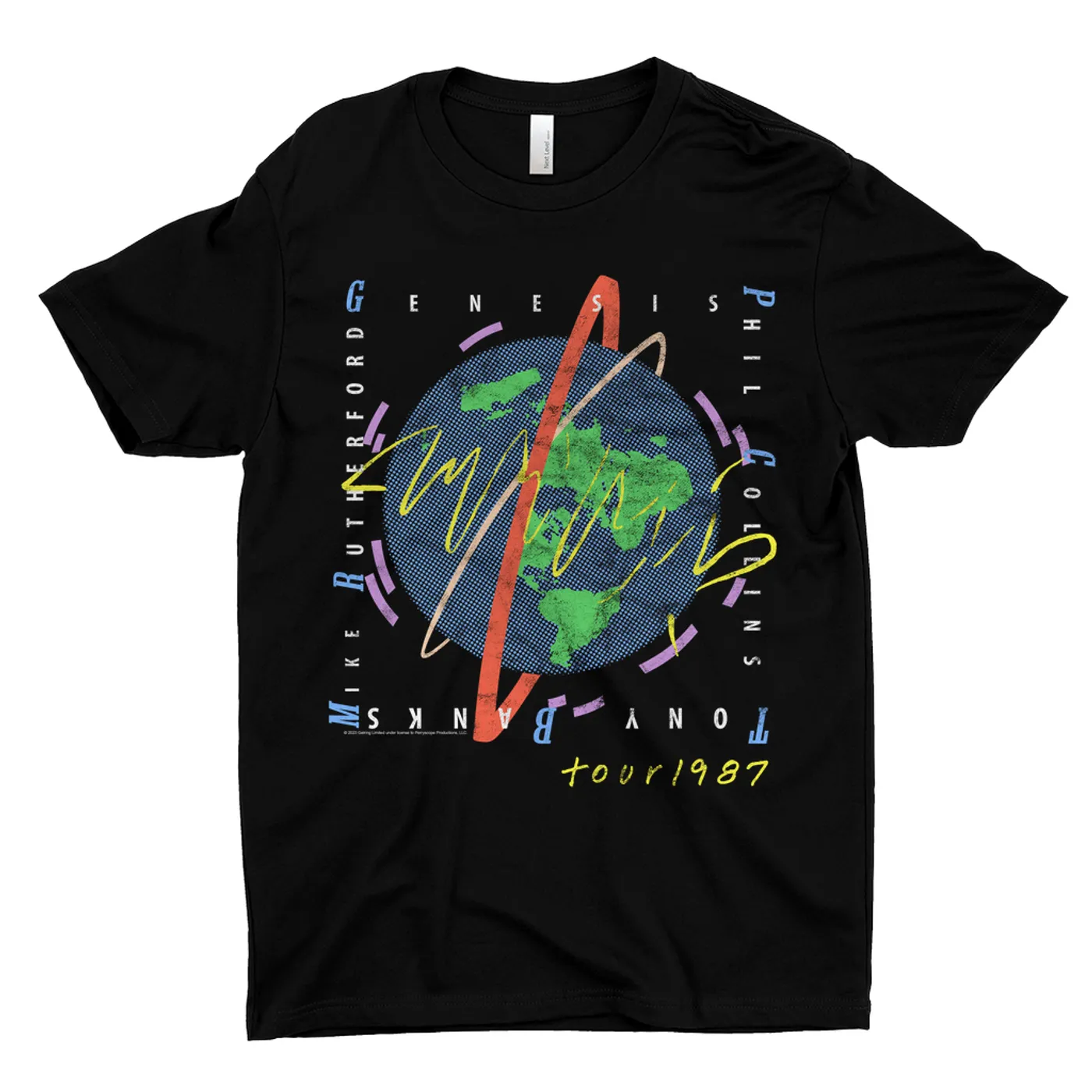 Genesis T-Shirt | World Tour 1987 Genesis Shirt