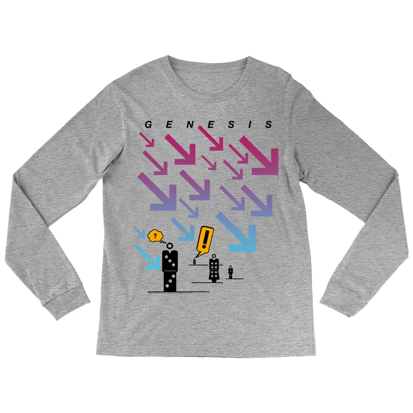 Genesis Long Sleeve Shirt | Live In Concert 1986 Tour Genesis Shirt