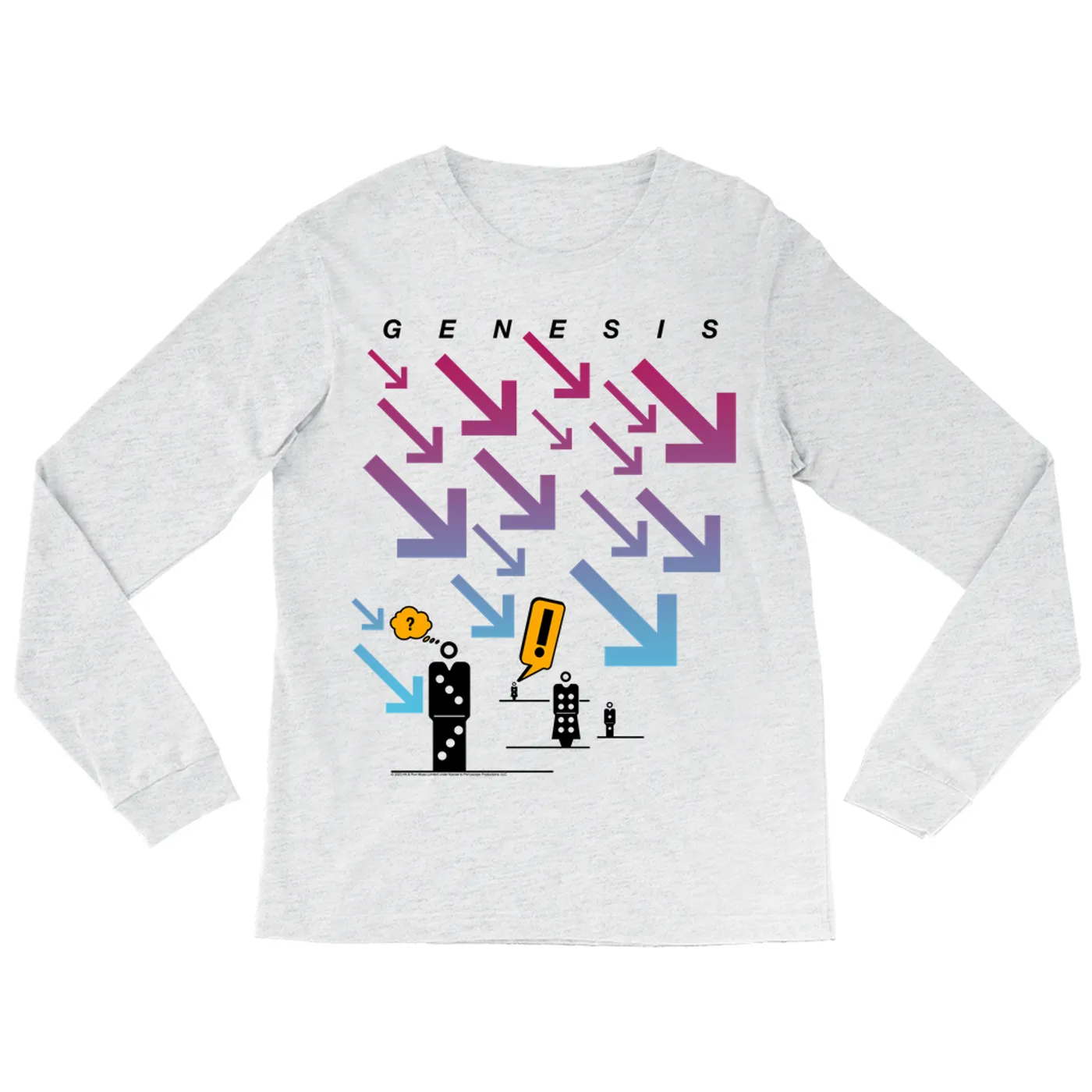 Genesis Long Sleeve Shirt | Live In Concert 1986 Tour Genesis Shirt