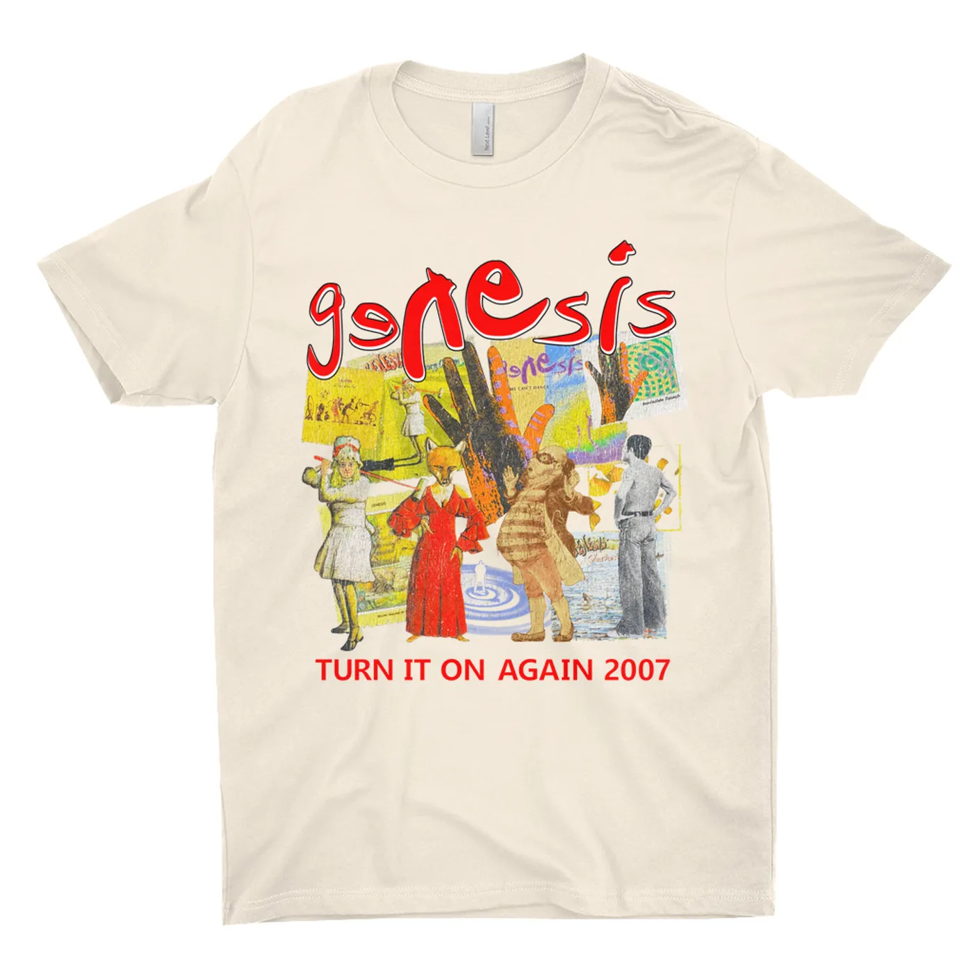 Genesis T-Shirt | Turn It On Again Tour 2007 Genesis Shirt