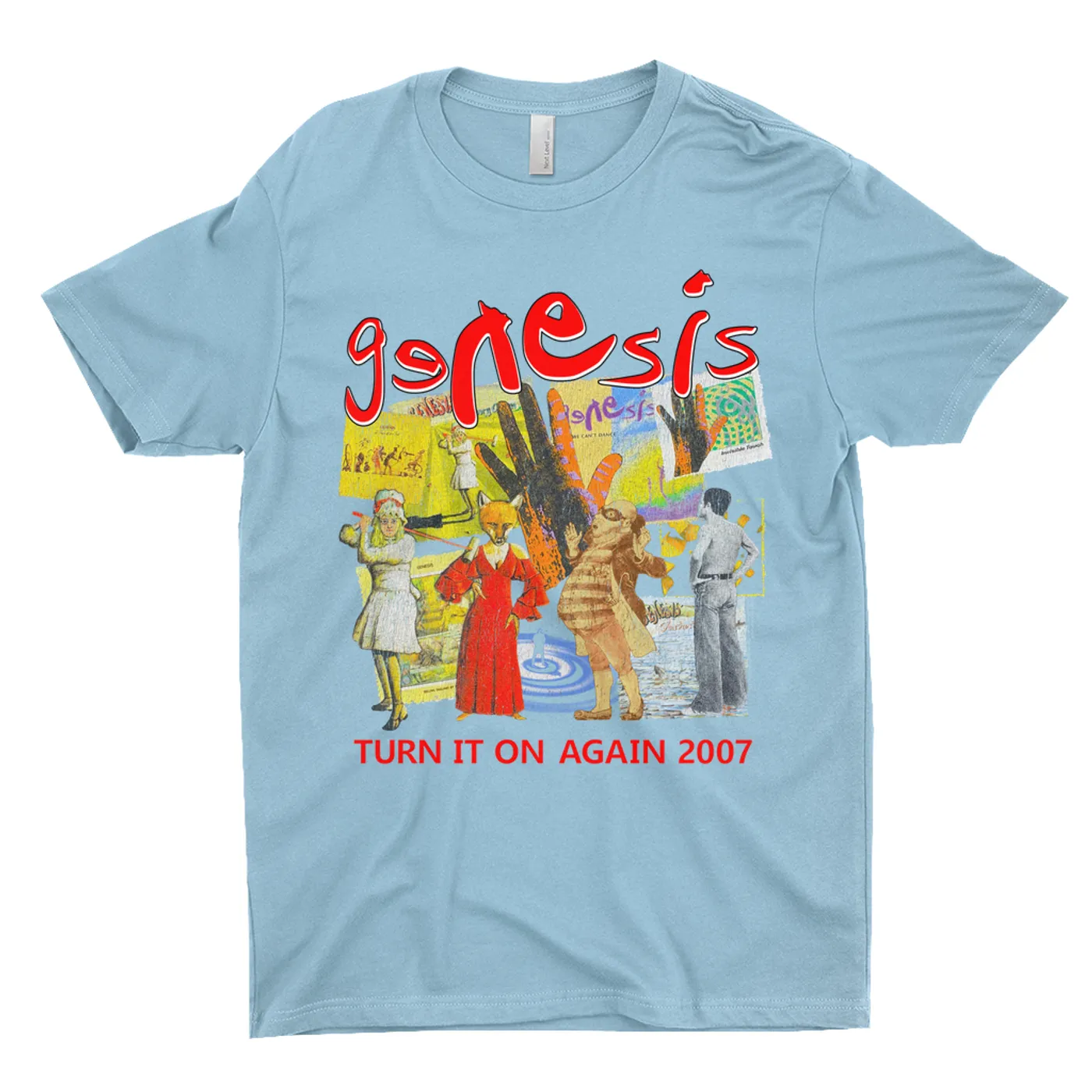 Genesis T-Shirt | Turn It On Again Tour 2007 Genesis Shirt