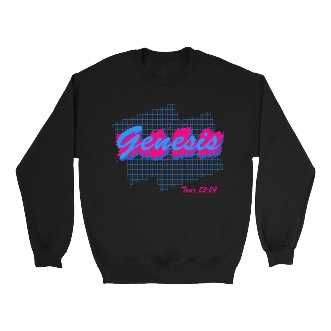 Genesis Sweatshirt | Neon 1984-84 Tour Genesis Sweatshirt