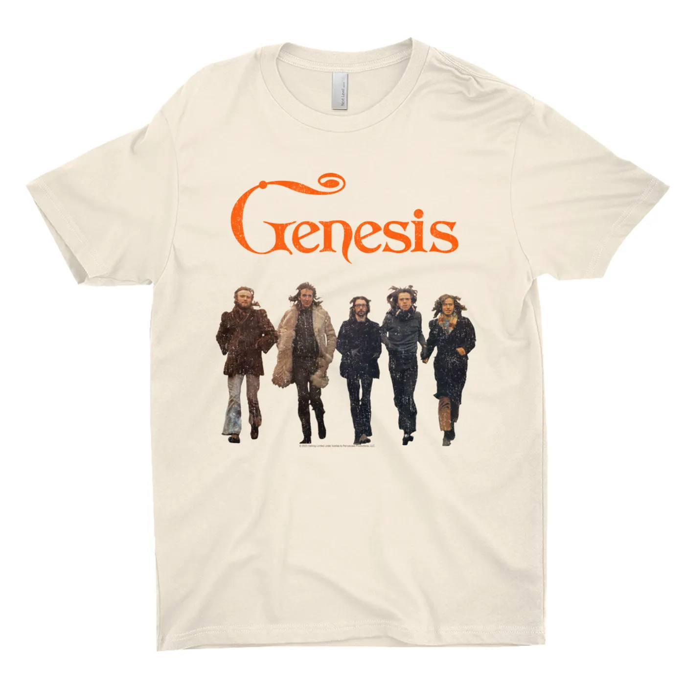 Genesis T-Shirt | The Early Years Photo Distressed Genesis Shirt