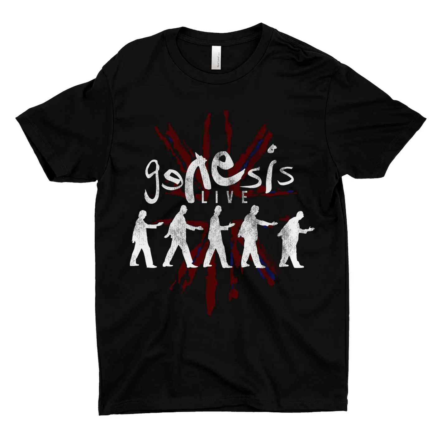 Genesis T-Shirt | Live In The UK Distressed Genesis Shirt