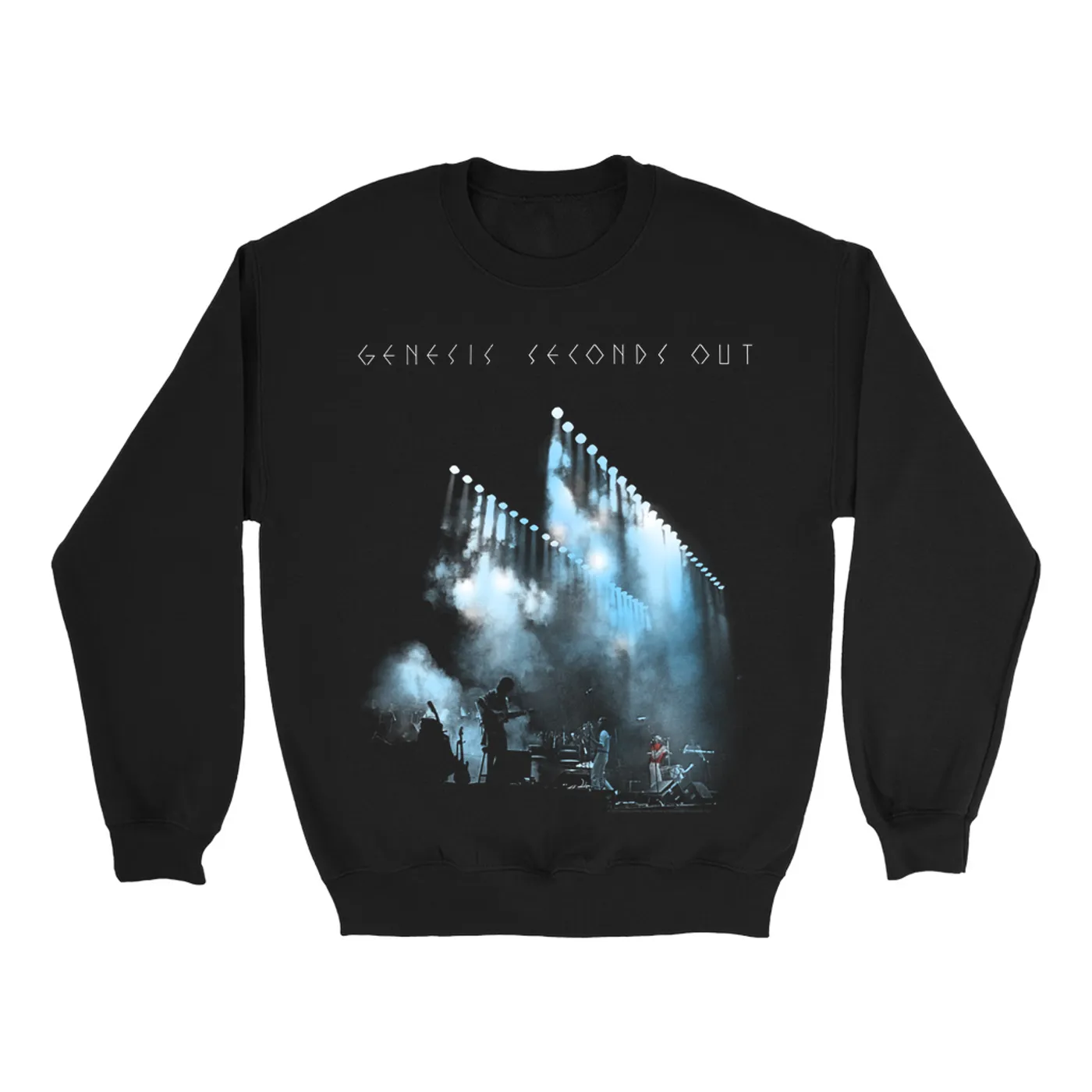 Genesis Sweatshirt | Seconds Out Album Image Genesis Sweatshirt