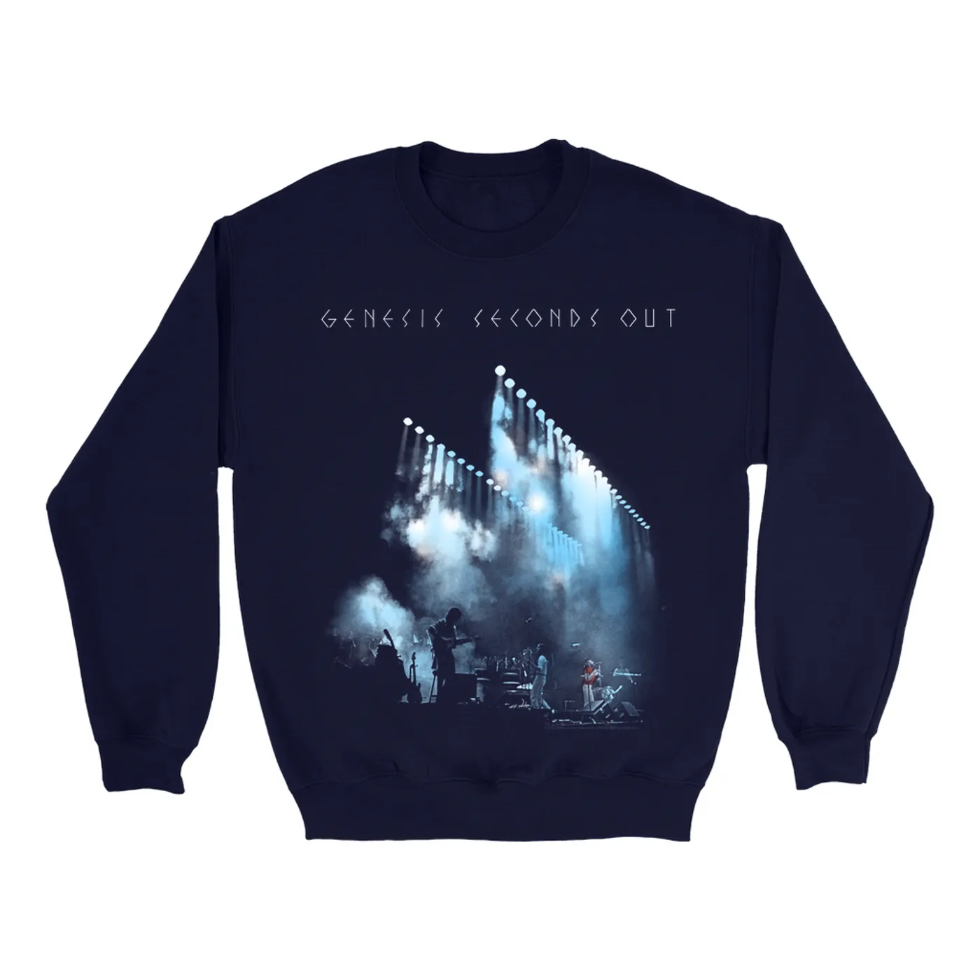 Genesis Sweatshirt | Seconds Out Album Image Genesis Sweatshirt