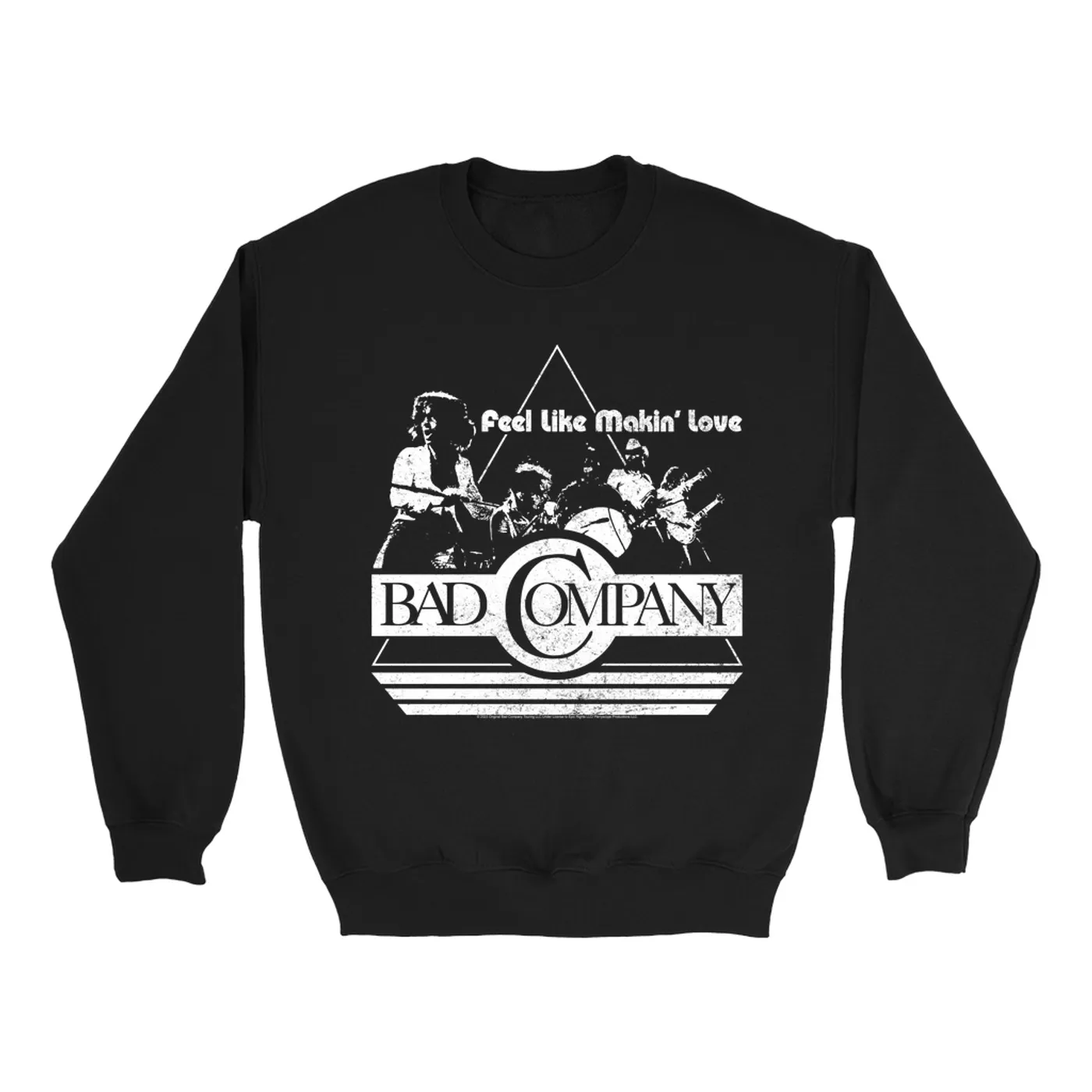 Bad Company Sweatshirt | Feel Like Makin Love Distressed Bad Company Sweatshirt