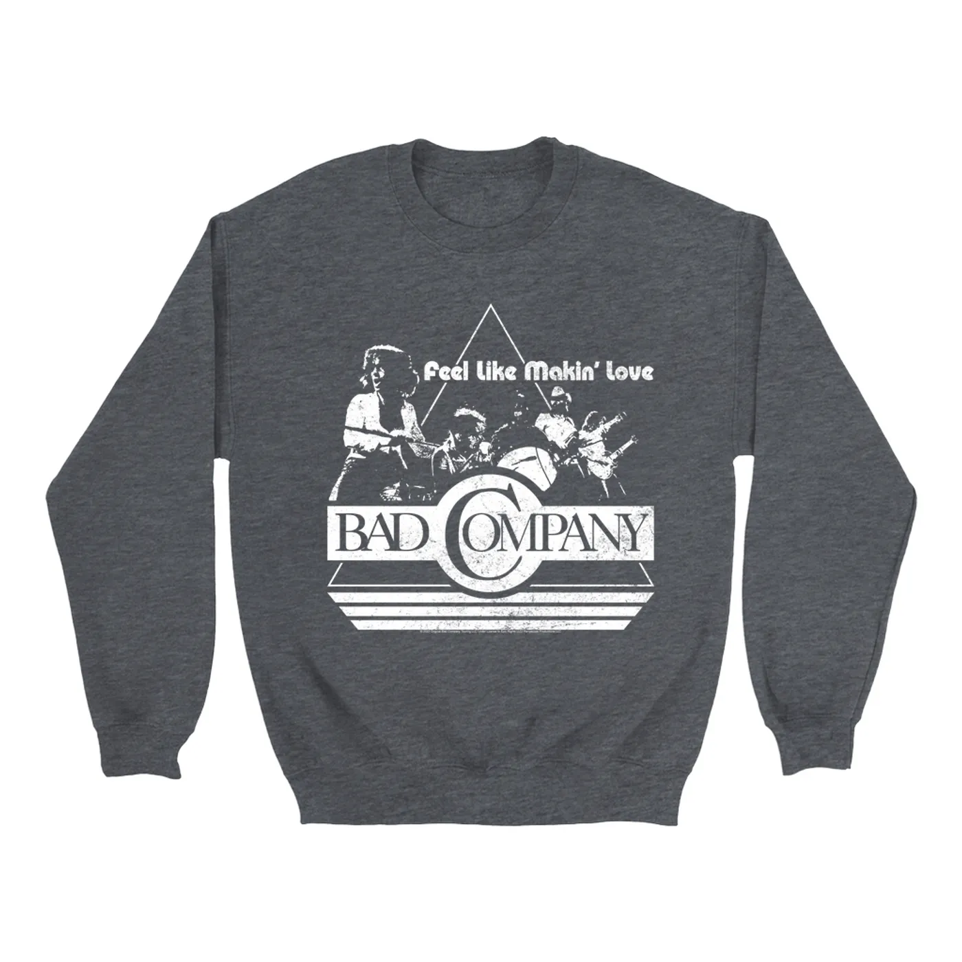 Bad Company Sweatshirt | Feel Like Makin Love Distressed Bad Company Sweatshirt