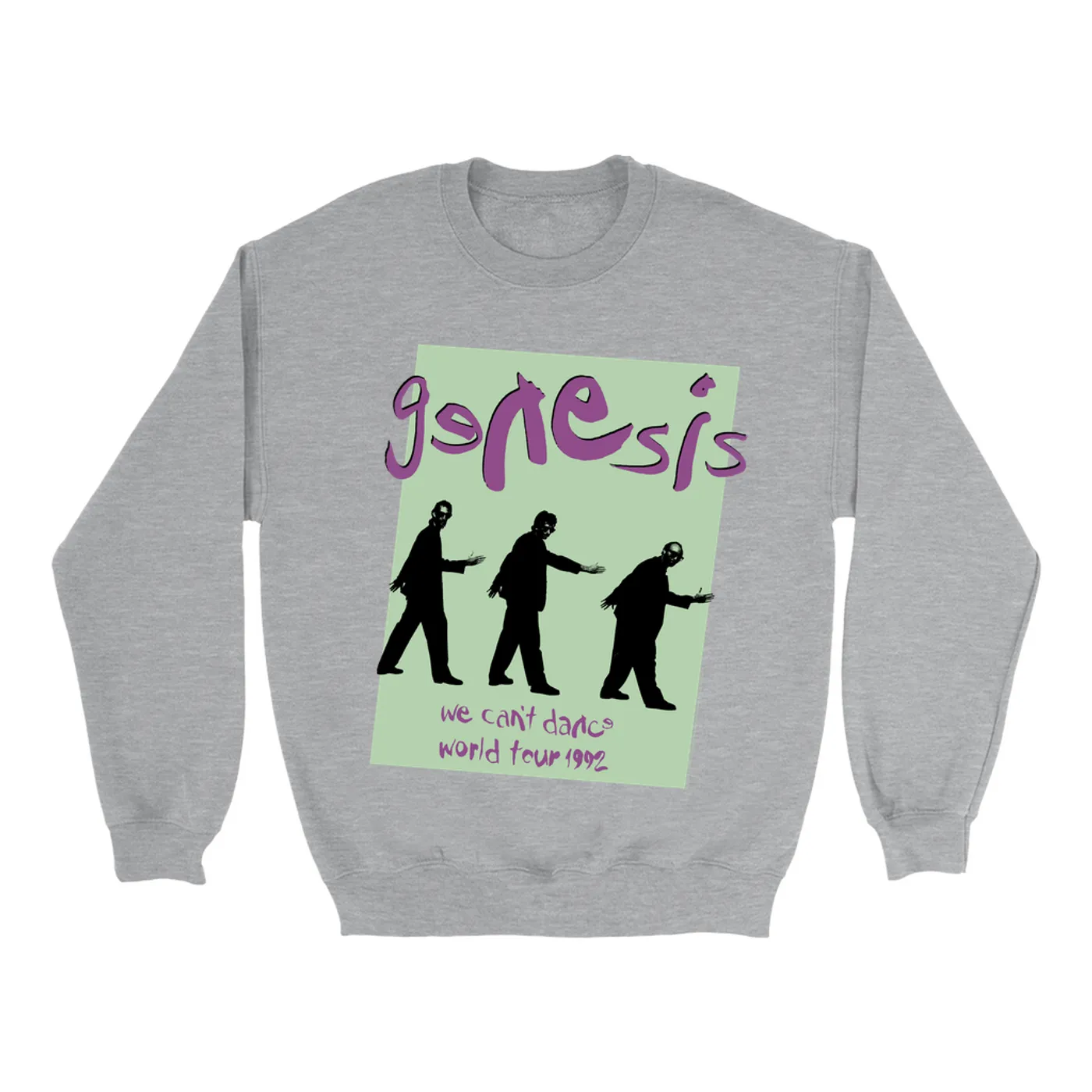 Genesis Sweatshirt | 1992 World Tour We Can't Dance Pastel Genesis Sweatshirt