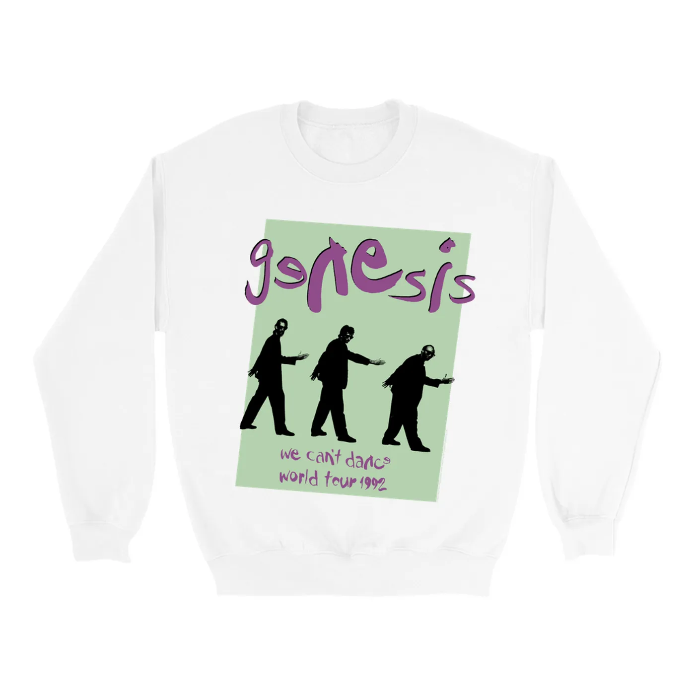 Genesis Sweatshirt | 1992 World Tour We Can't Dance Pastel Genesis Sweatshirt