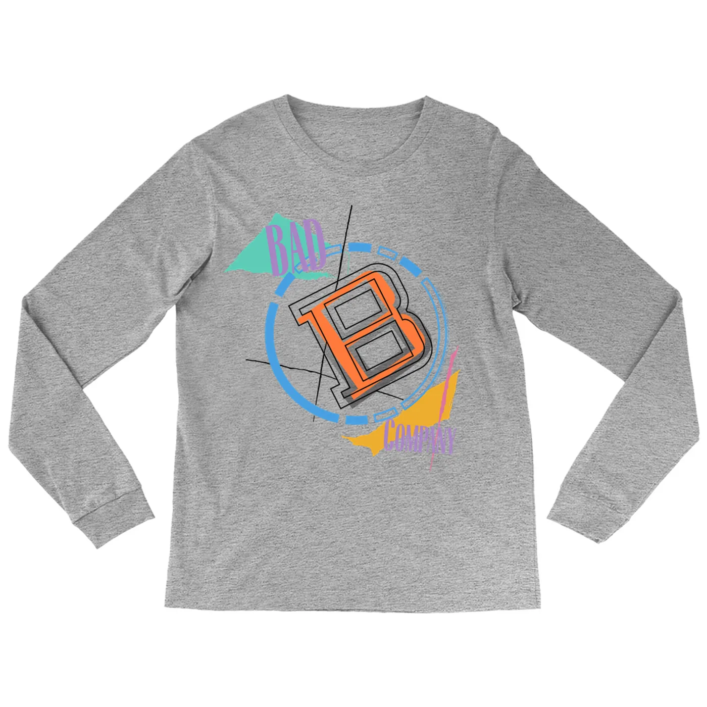 Bad Company Long Sleeve Shirt | Fame And Fortune Album Design Bad Company Shirt