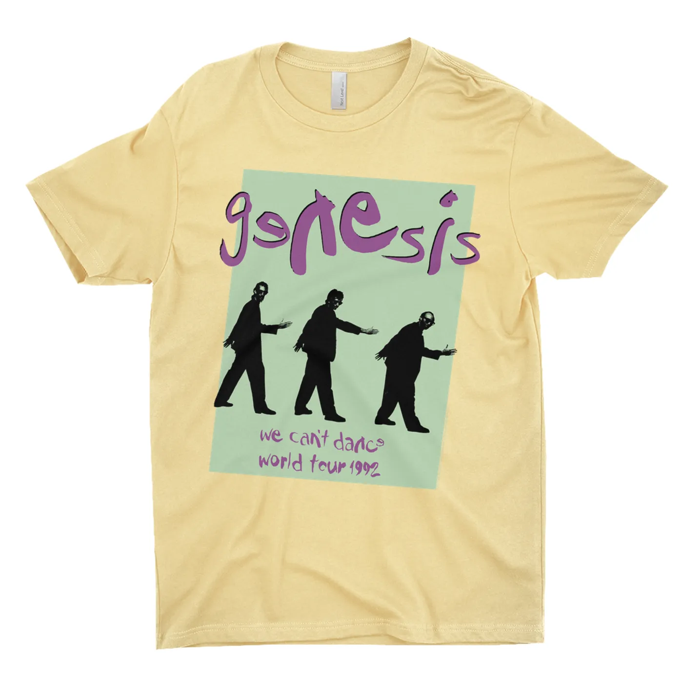 Genesis T-Shirt | 1992 World Tour We Can't Dance Pastel Genesis Shirt