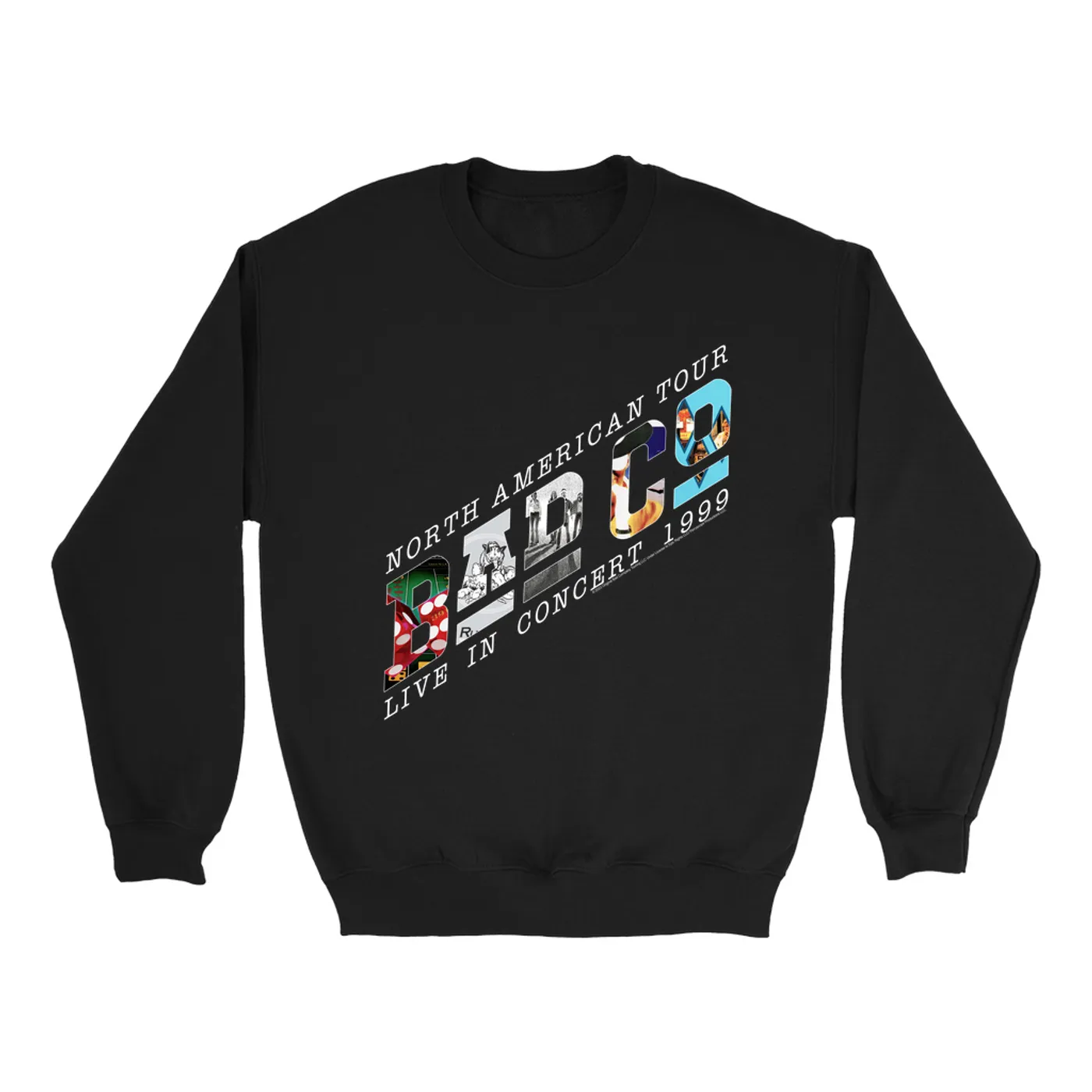 Bad Company Sweatshirt | Anthology Live In Concert 1999 Bad Company Sweatshirt