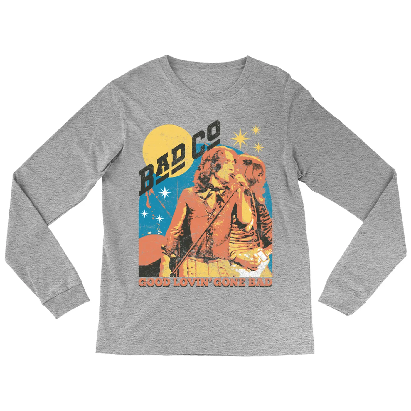 Bad Company Long Sleeve Shirt | Good Lovin Gone Bad Distressed Bad Company Shirt