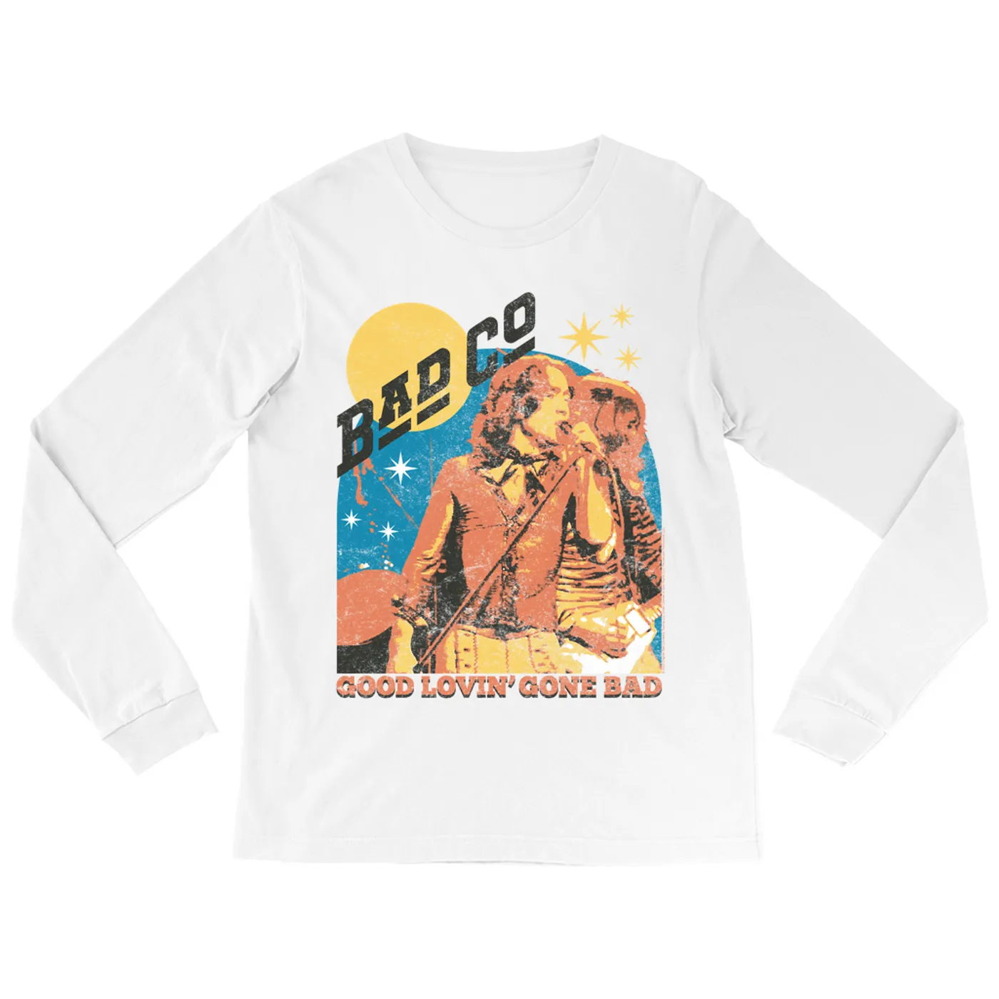 Bad Company Long Sleeve Shirt | Good Lovin Gone Bad Distressed Bad Company Shirt