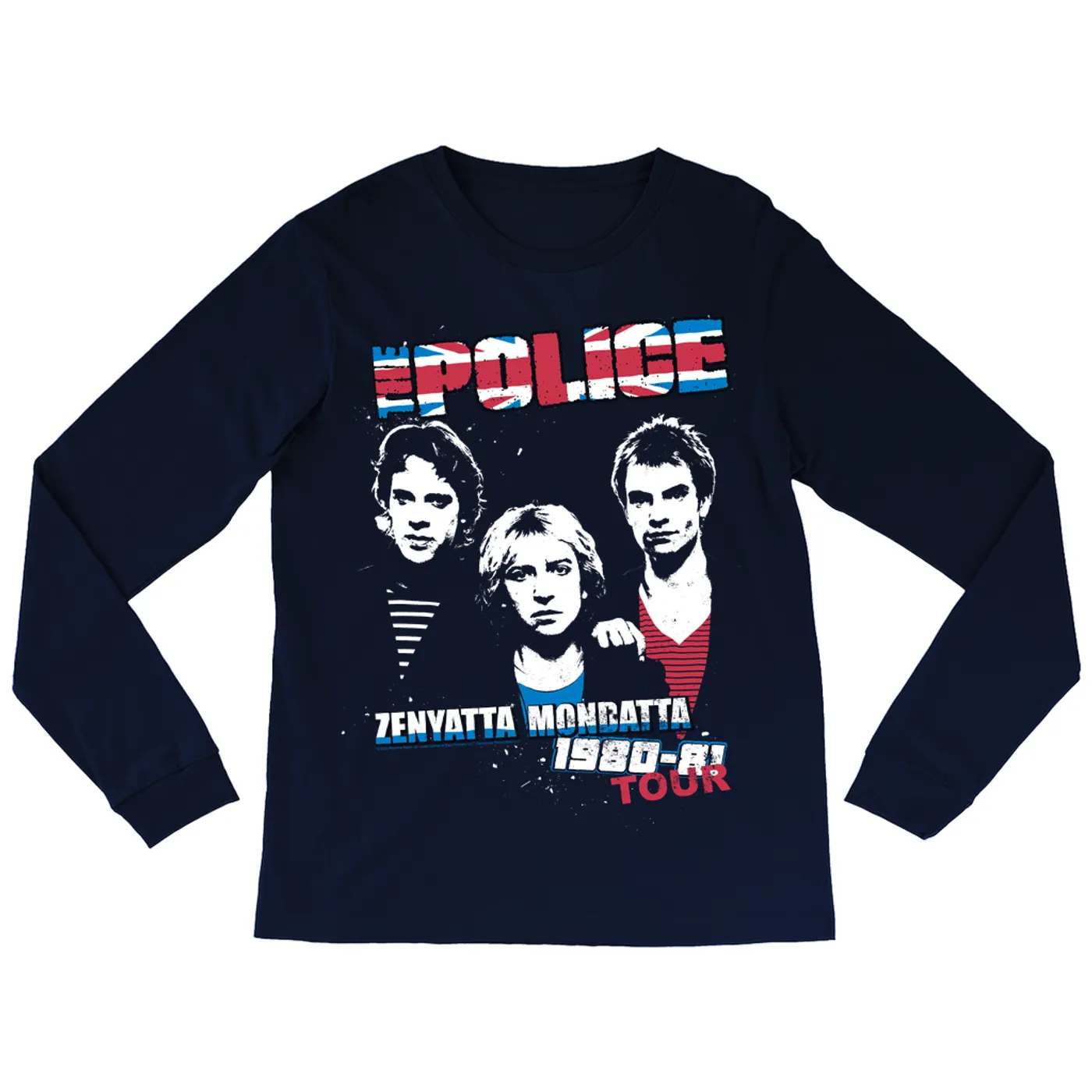 The Police Long Sleeve Shirt | 1981-82 Zenyatta Mondatta Tour The Police Shirt