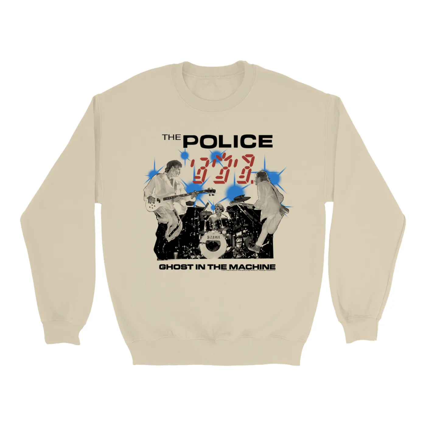 The Police Sweatshirt | Live On Stage Ghost In The Machine The Police Sweatshirt