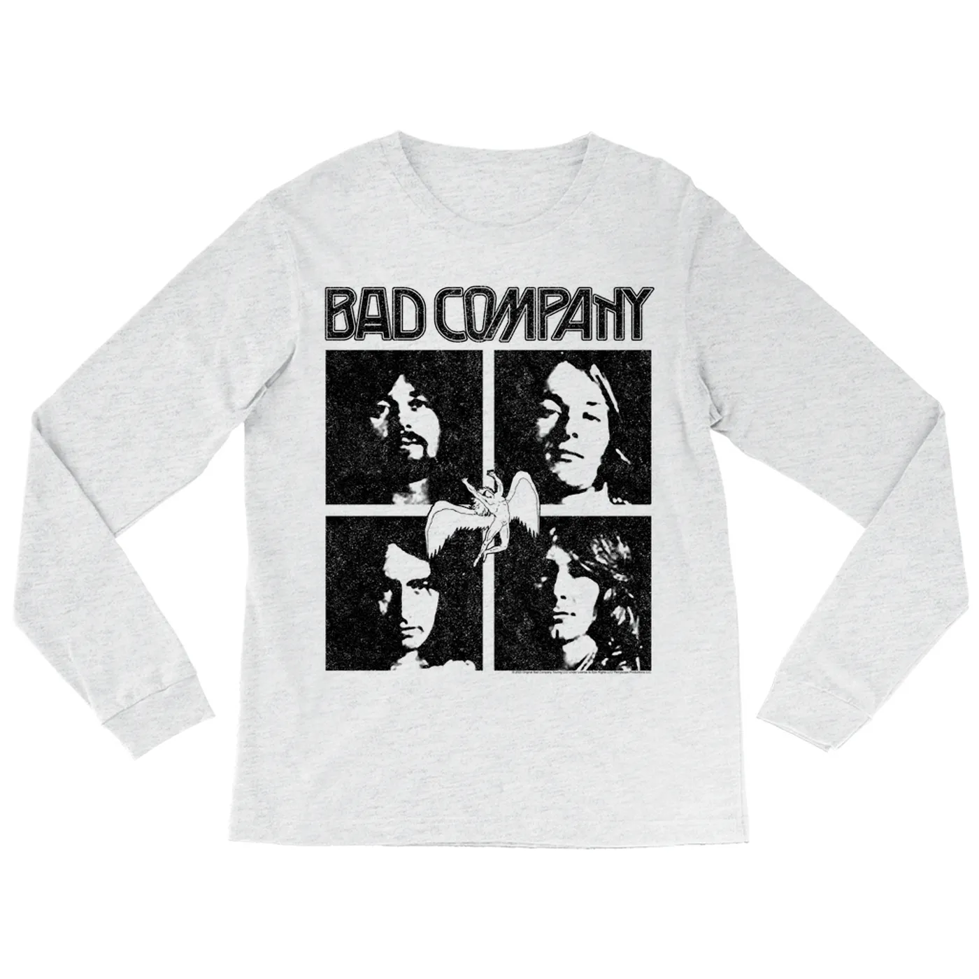 Bad Company Long Sleeve Shirt | The Early Years Band Design Bad Company Shirt