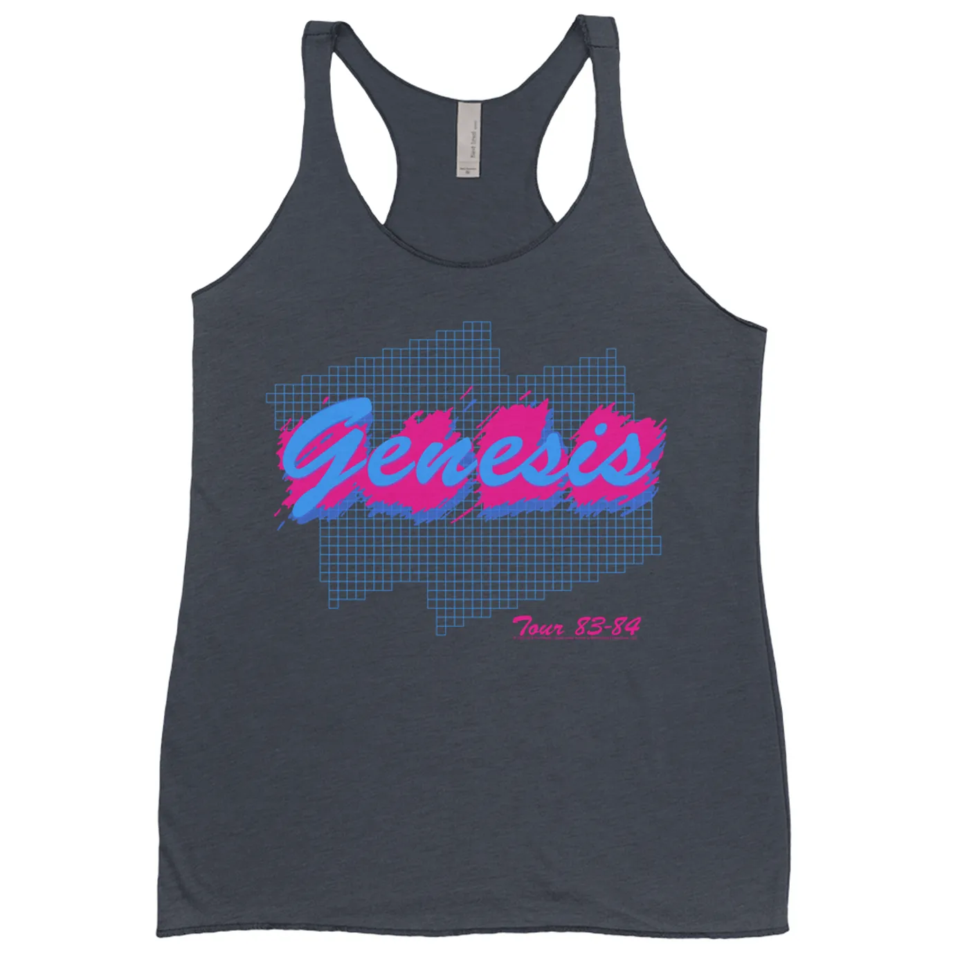 Genesis Ladies' Tank Top | Neon 1984-84 Tour Genesis Shirt