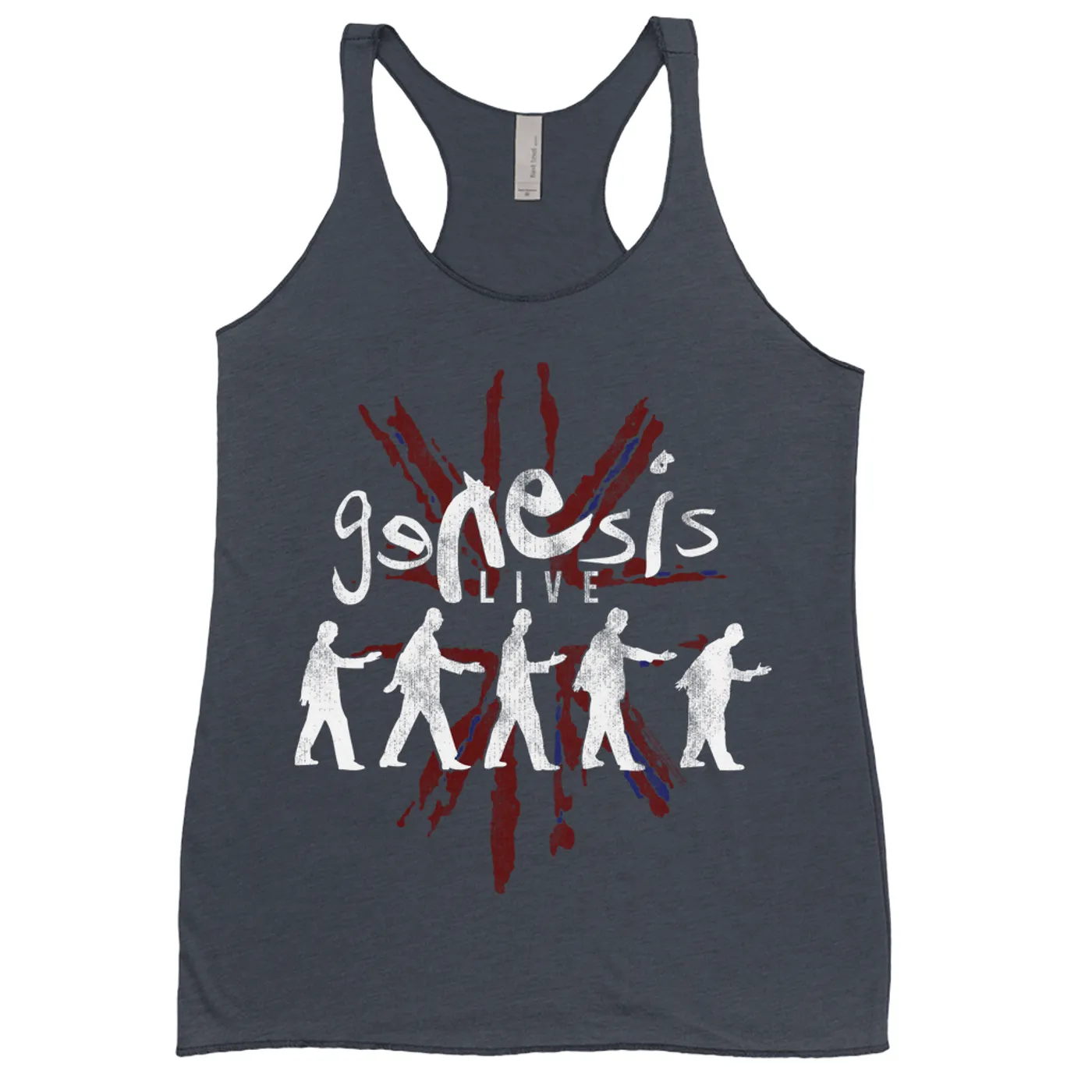Genesis Ladies' Tank Top | Live In The UK Distressed Genesis Shirt