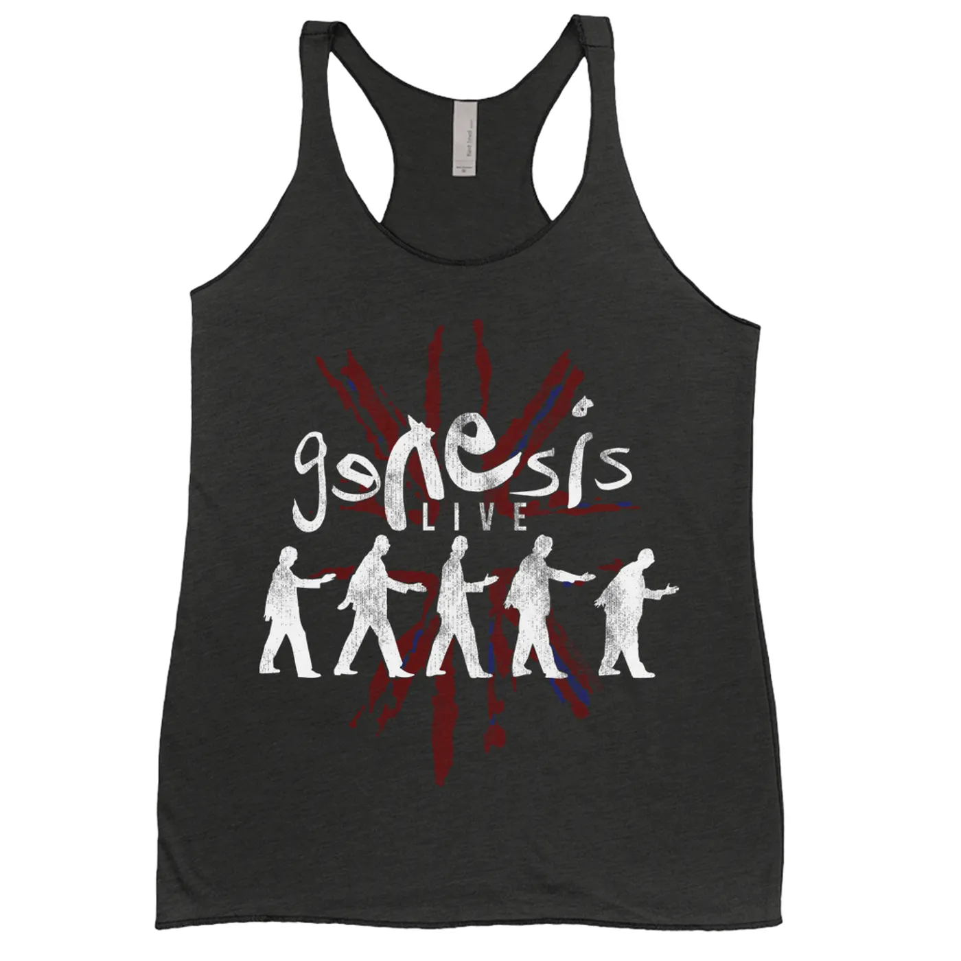 Genesis Ladies' Tank Top | Live In The UK Distressed Genesis Shirt