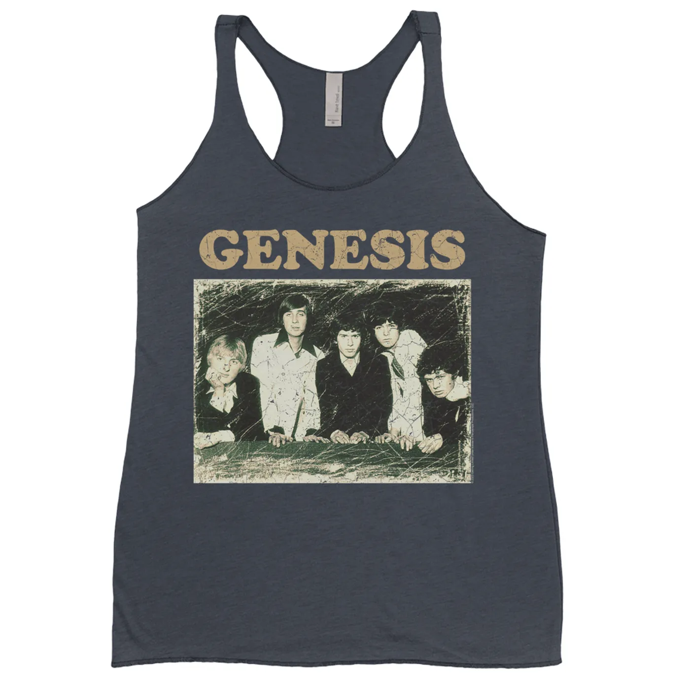 Genesis Ladies' Tank Top | The Silent Sun Image Distressed Genesis Shirt