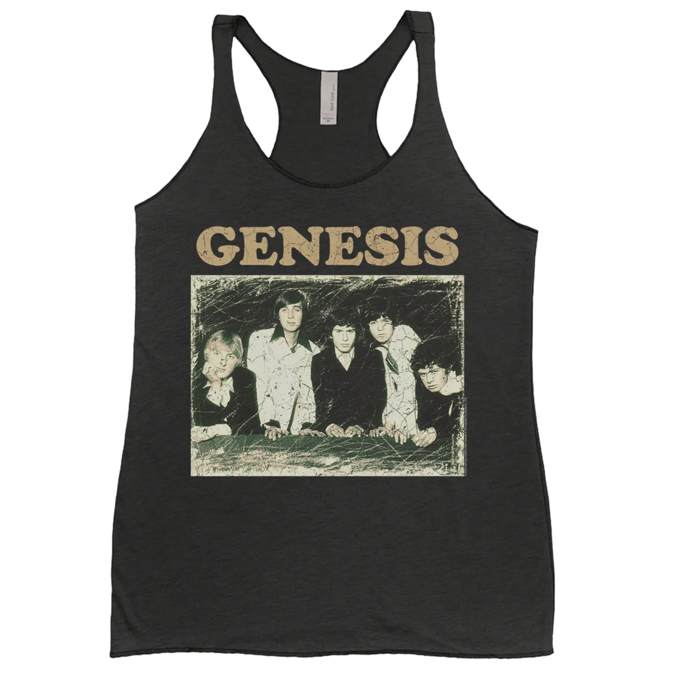 Genesis Ladies' Tank Top | The Silent Sun Image Distressed Genesis Shirt