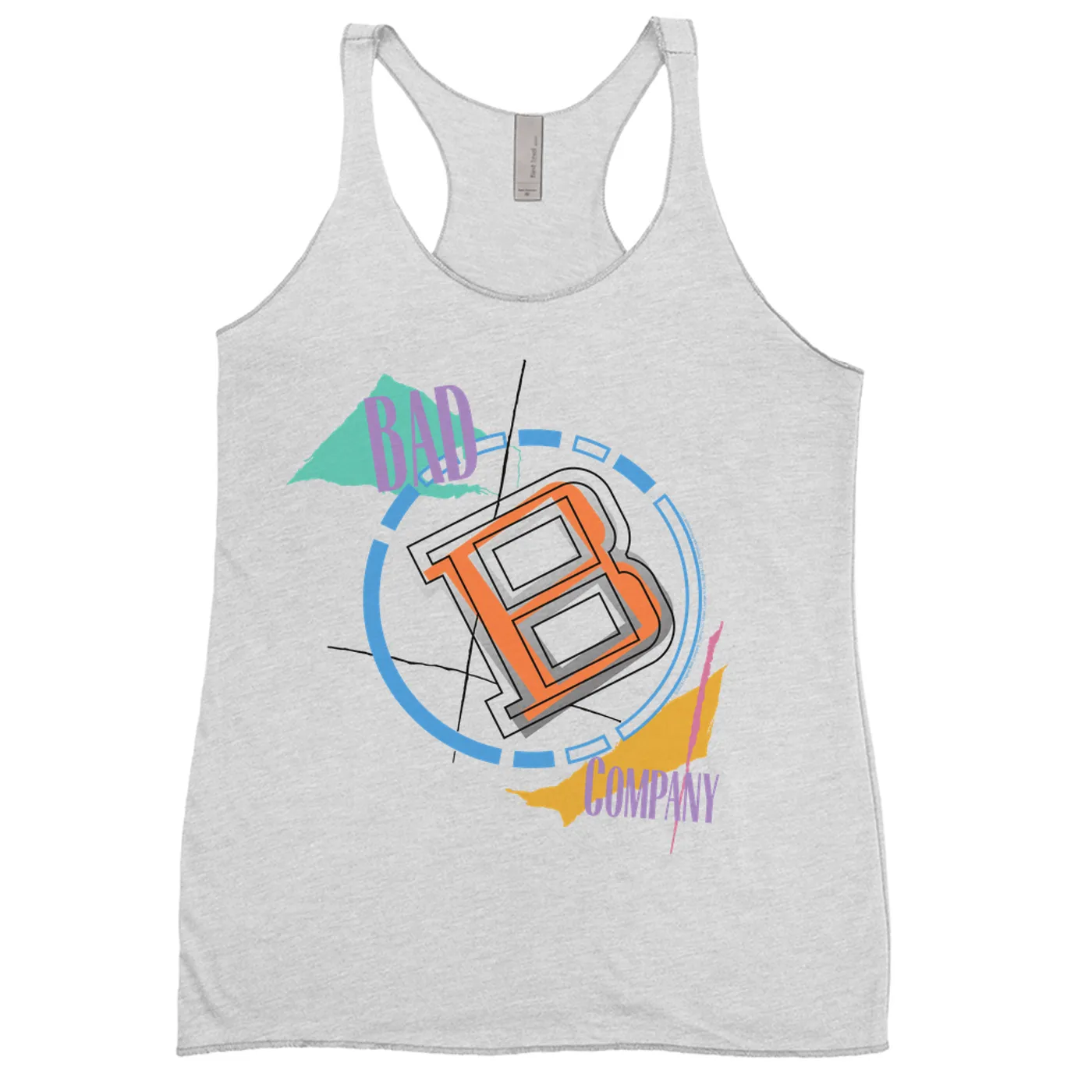Bad Company Ladies' Tank Top | Fame And Fortune Album Design Bad Company Shirt