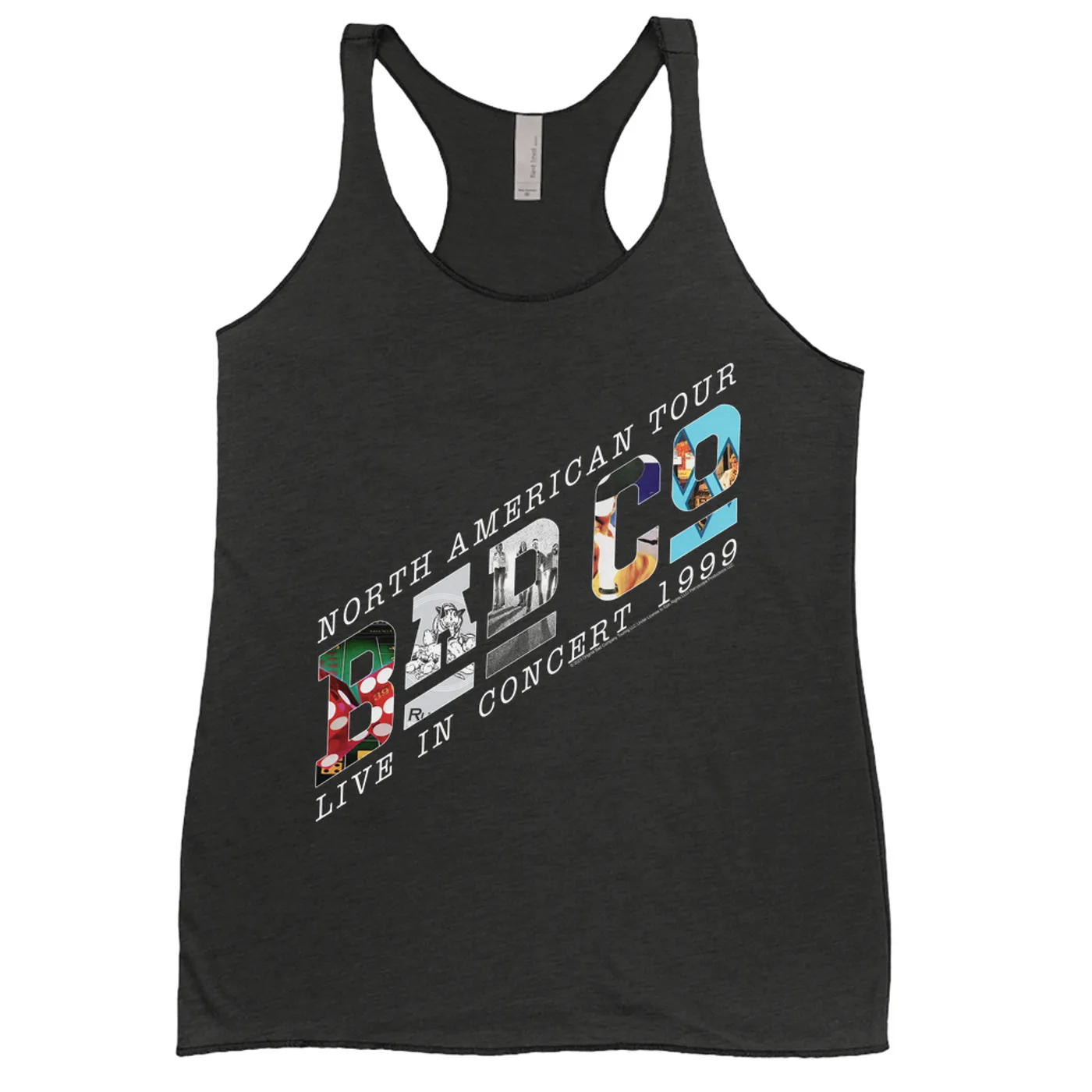 Bad Company Ladies' Tank Top | Anthology Live In Concert 1999 Bad Company Shirt