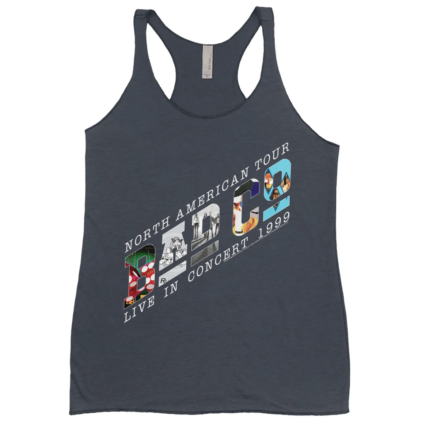 Bad Company Ladies' Tank Top | Anthology Live In Concert 1999 Bad Company Shirt