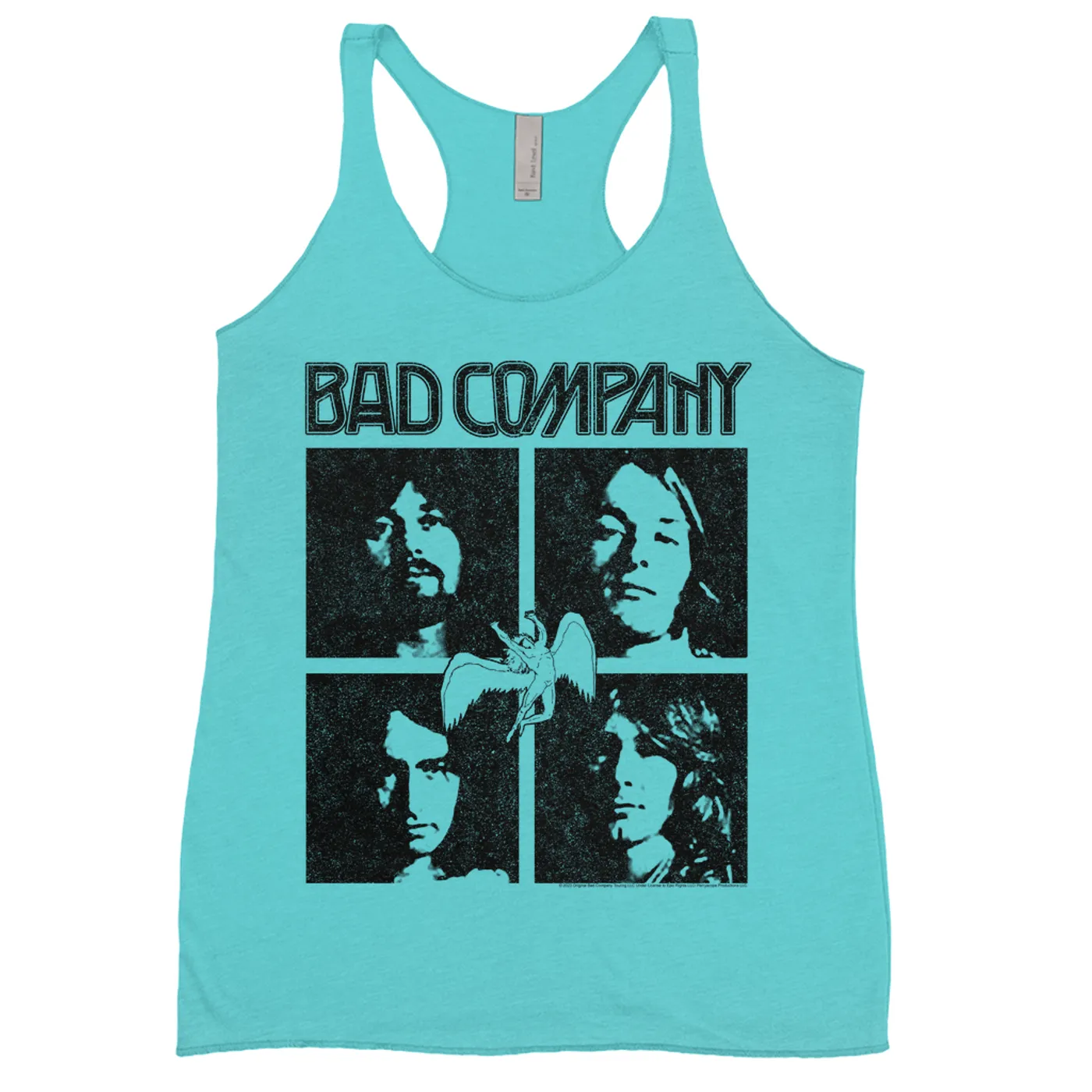 Bad Company Ladies' Tank Top | The Early Years Band Design Bad Company Shirt