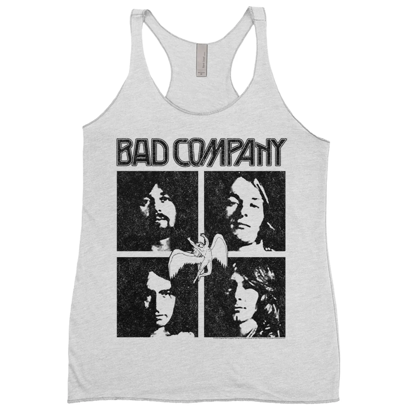 Bad Company Ladies' Tank Top | The Early Years Band Design Bad Company Shirt