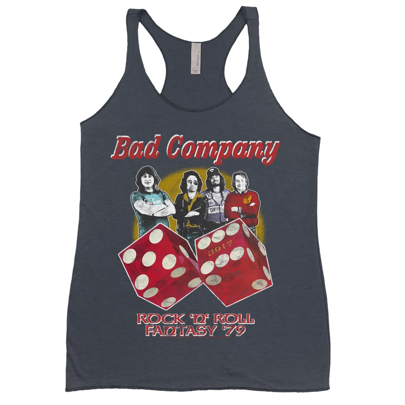 Bad Company Ladies' Tank Top | 79 Rock N' Roll Fantasy Retro Distressed Bad Company Shirt
