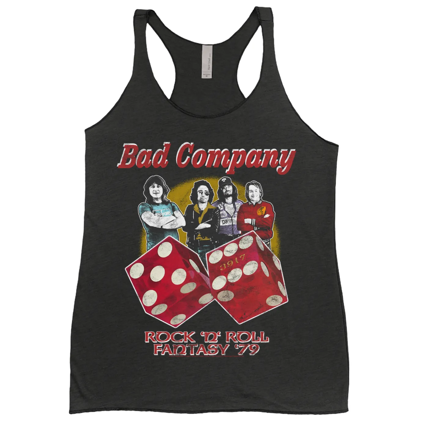 Bad Company Ladies' Tank Top | 79 Rock N' Roll Fantasy Retro Distressed Bad Company Shirt