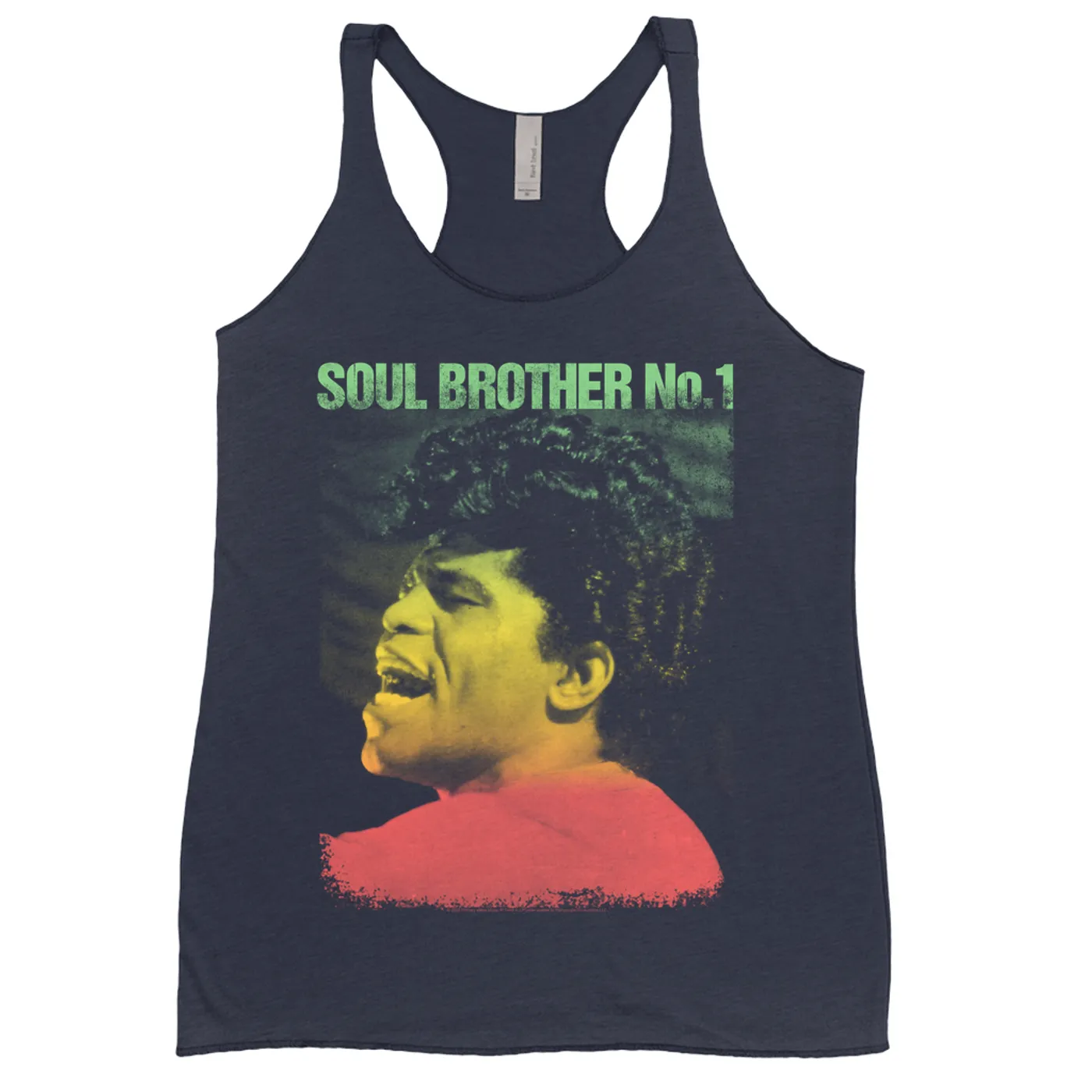 James Brown Ladies' Tank Top | Soul Brother No. 1 Ombre James Brown Shirt