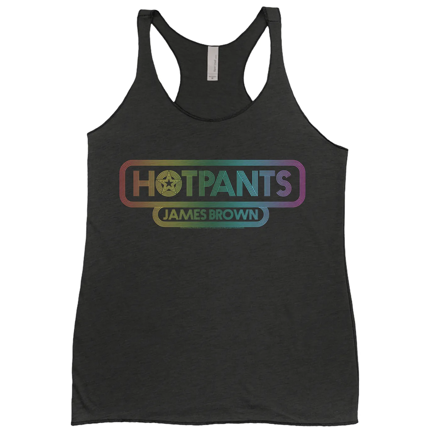 James Brown Ladies' Tank Top | Hot Pants 70's Gradient Design James Brown Shirt