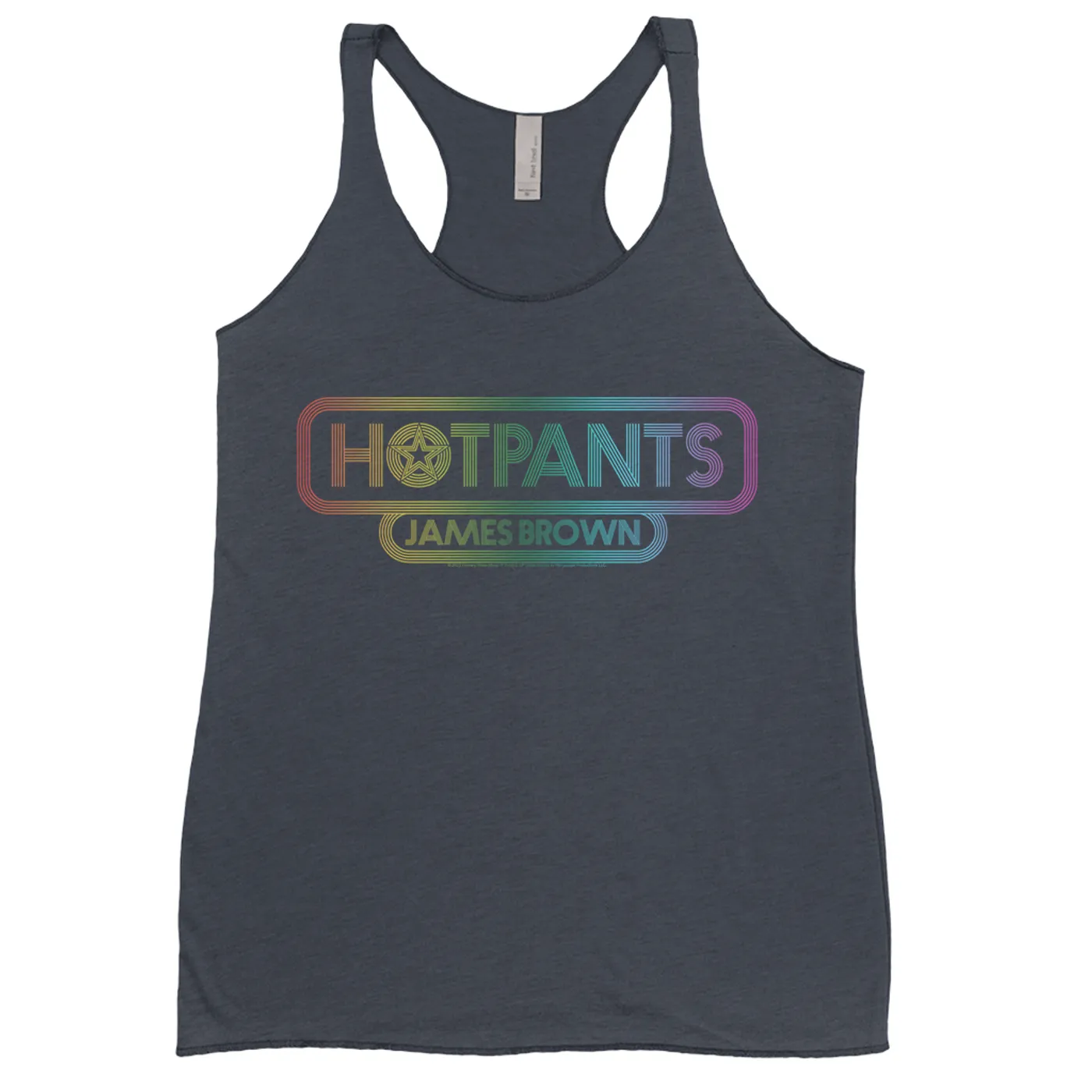 James Brown Ladies' Tank Top | Hot Pants 70's Gradient Design James Brown Shirt