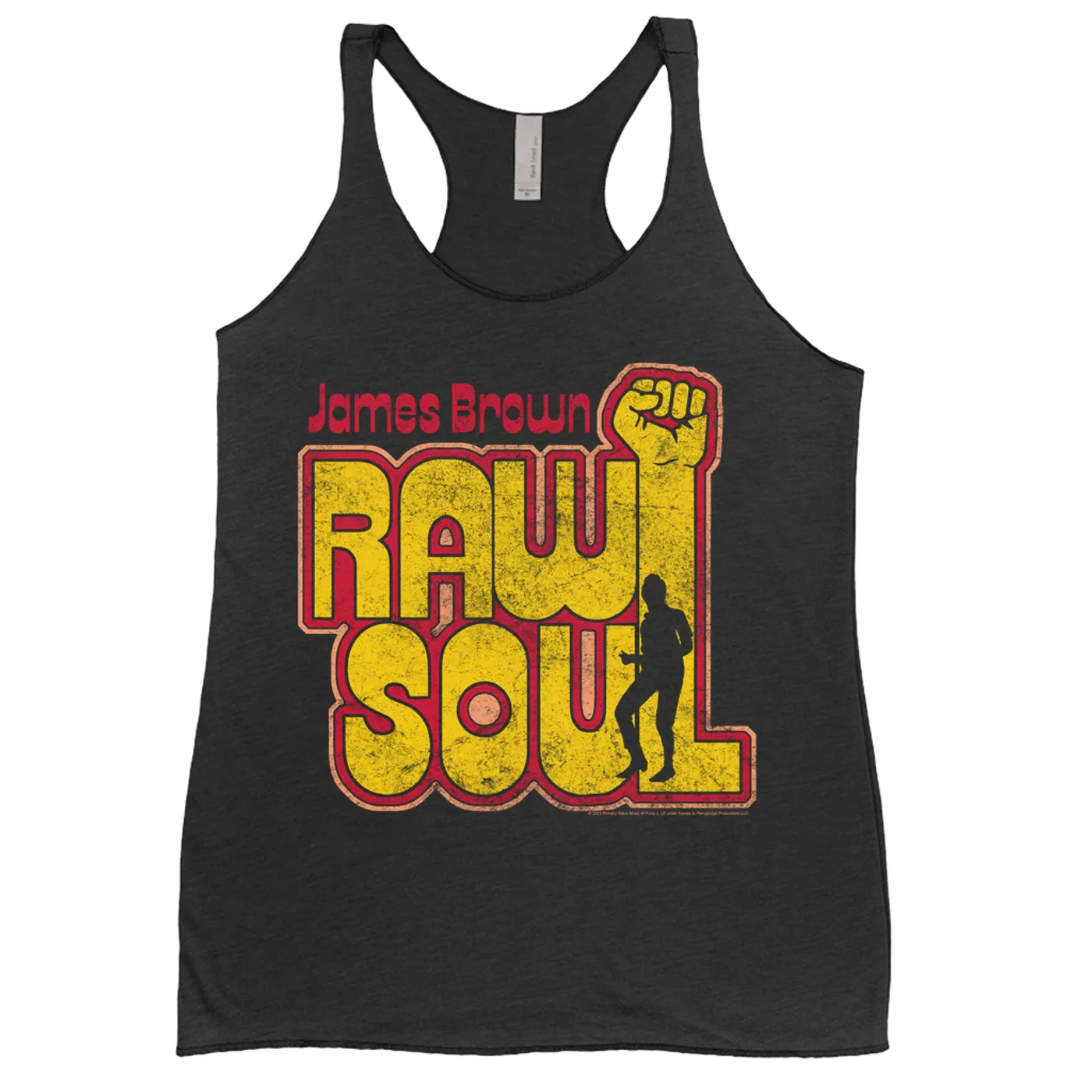 James Brown Ladies' Tank Top | Raw Soul Distressed James Brown Shirt