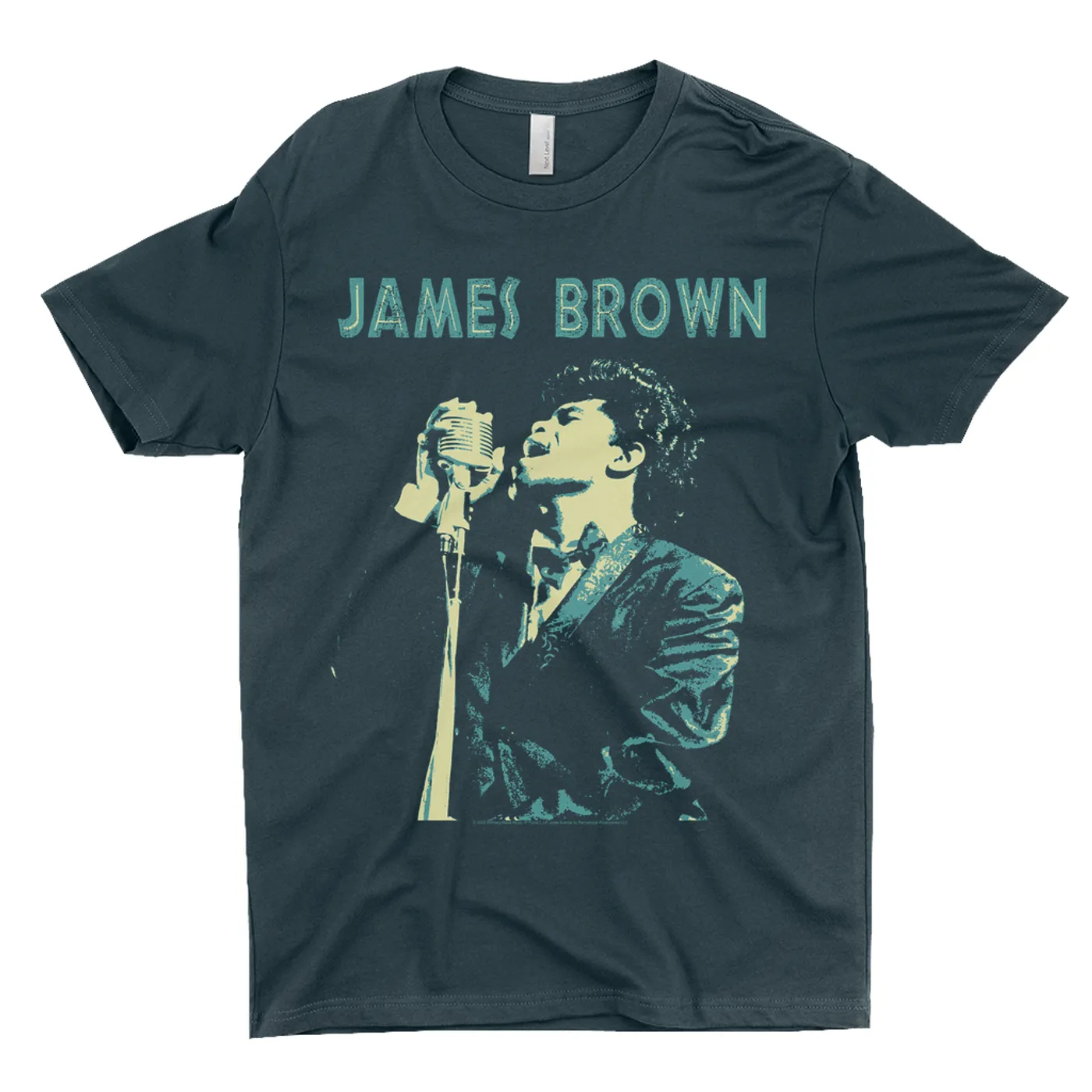 James Brown T-Shirt | Singing Poster Art James Brown Shirt