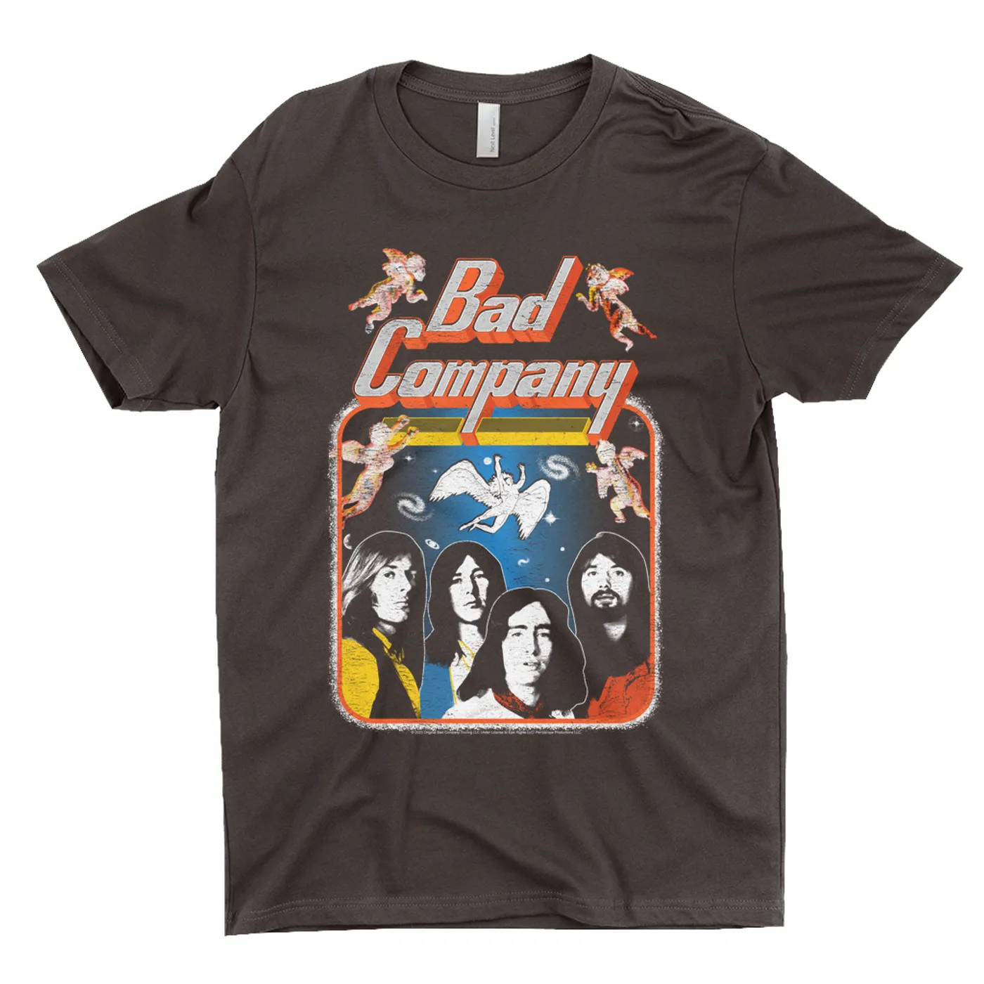 Bad Company T-Shirt | Vintage Burnin' Through America Tour Distressed Bad Company Shirt